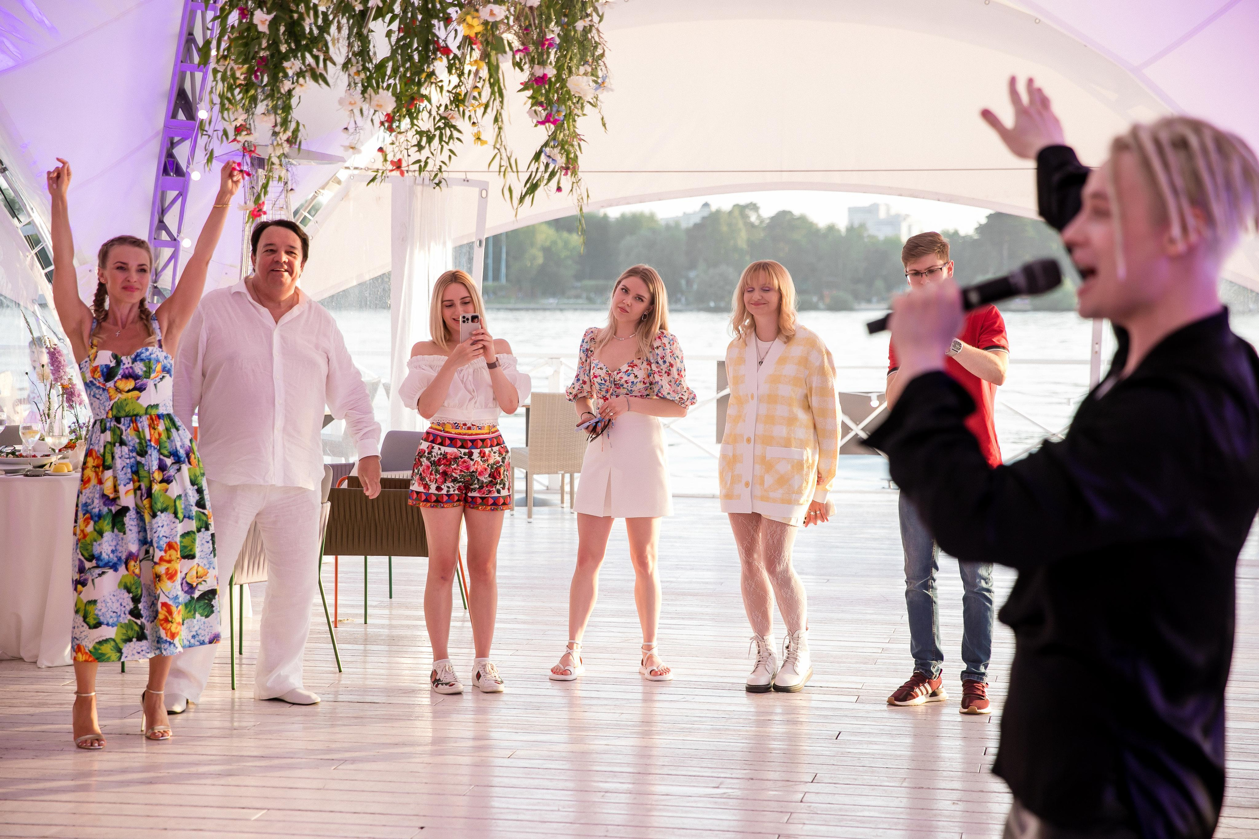 Супер Юбилей на берегу реки. Репортажной и Свадебный фотограф Слава Цесарь