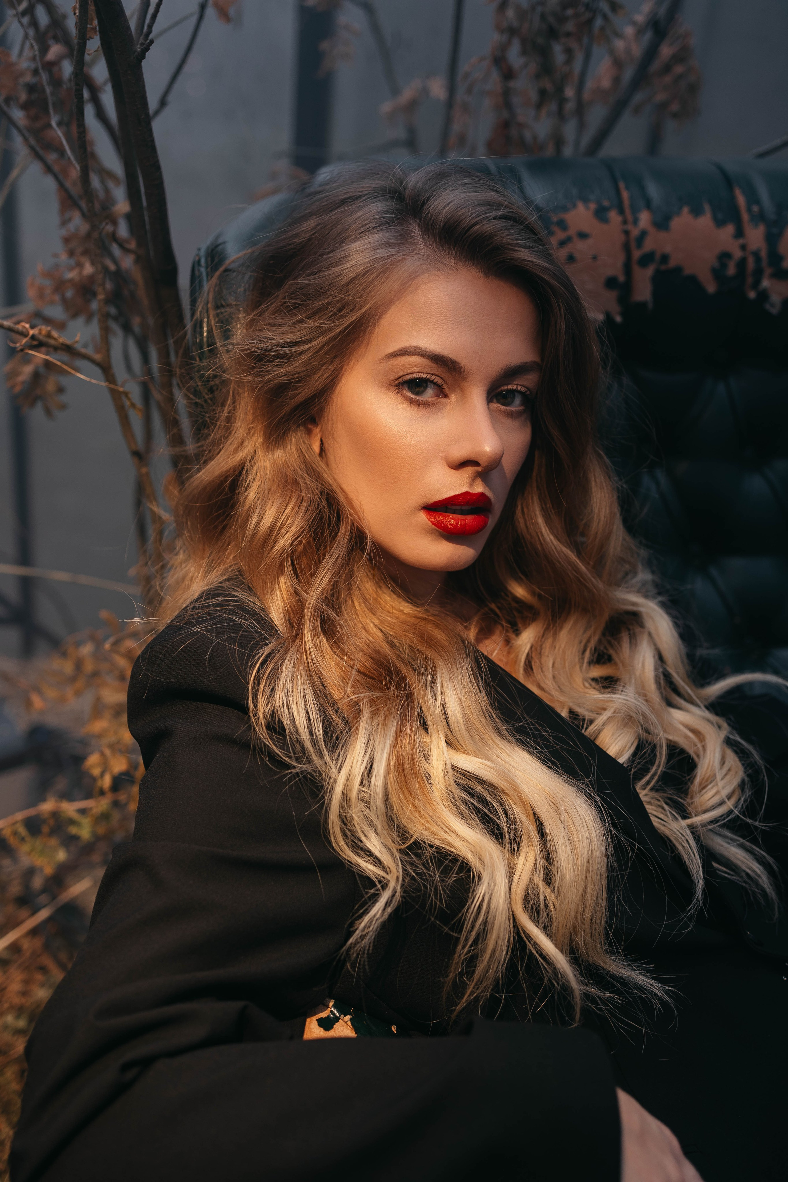 Ира в оранжереи. Фотограф в Твери Лагодная Яна