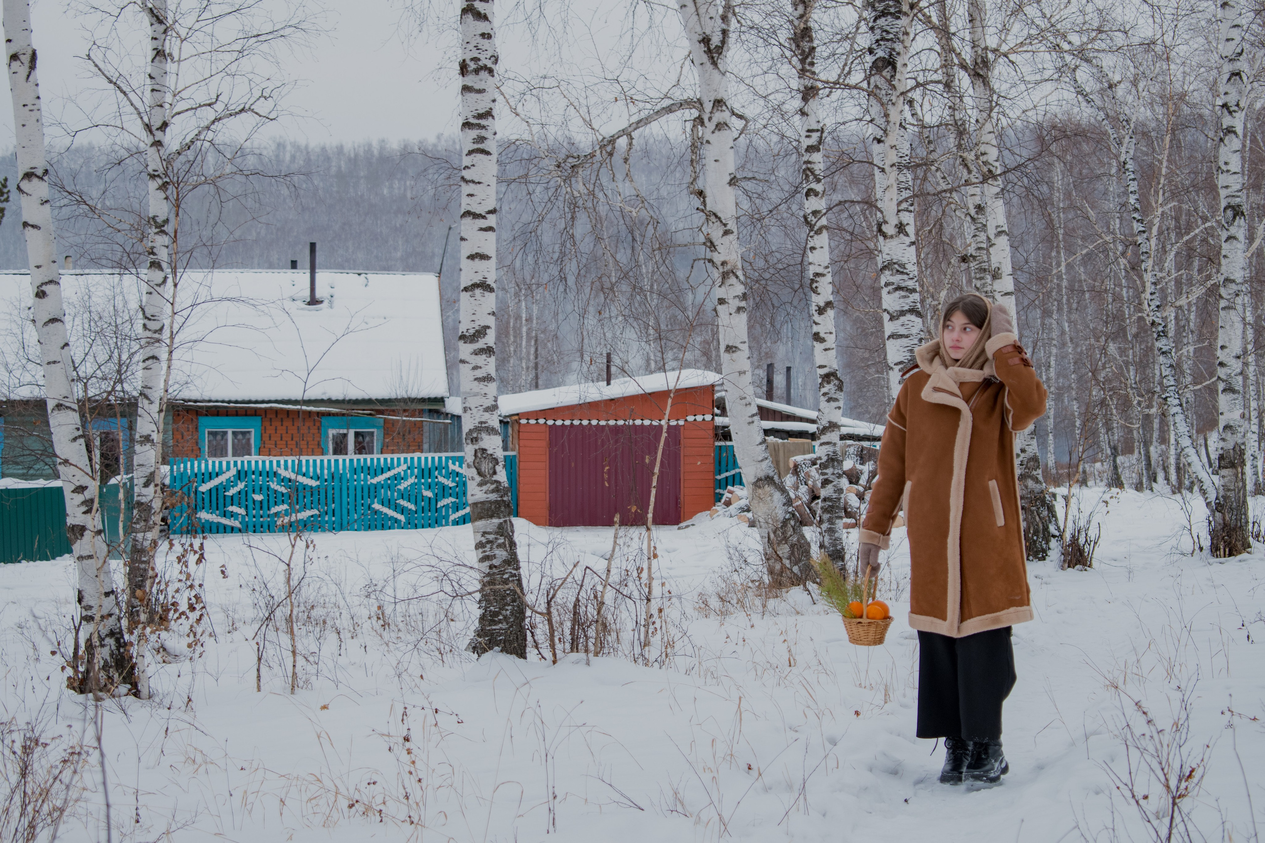 Зимняя прогулка. Дарья. Фотограф. Шелопугино, Забайкальский край