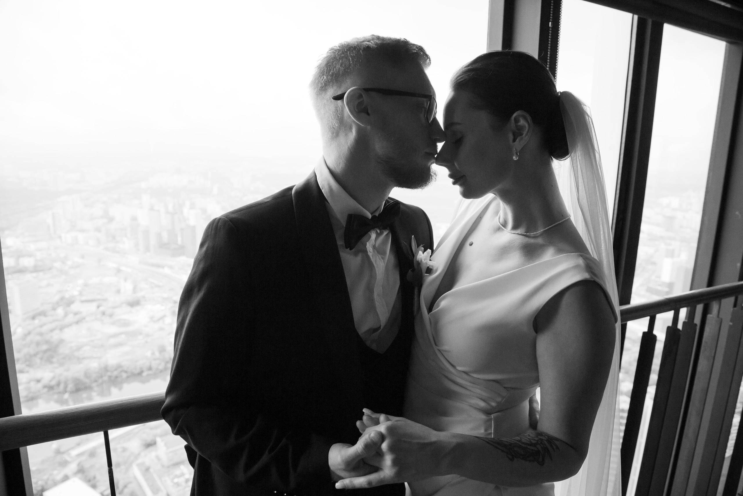 Вера и Дима, регистрация в Birds, башня «Око», Москва-Сити. Свадебный и репортажный фотограф (Москва, Королев и другие)