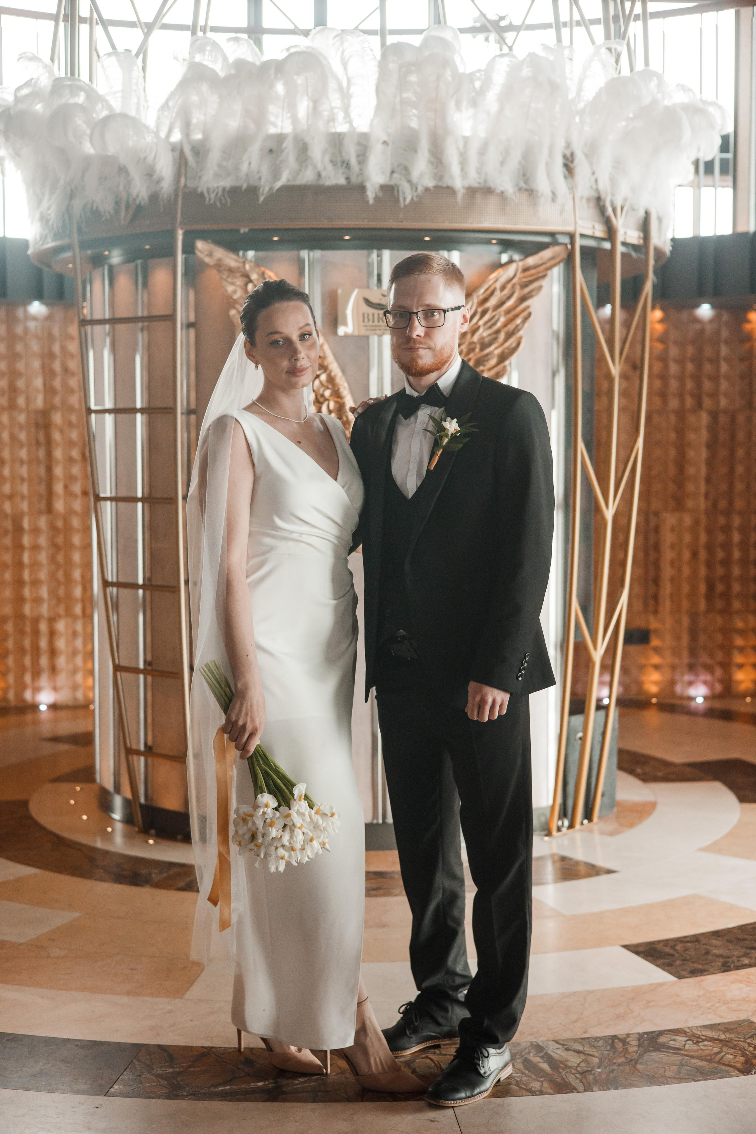 Вера и Дима, регистрация в Birds, башня «Око», Москва-Сити. Свадебный и репортажный фотограф (Москва, Королев и другие)