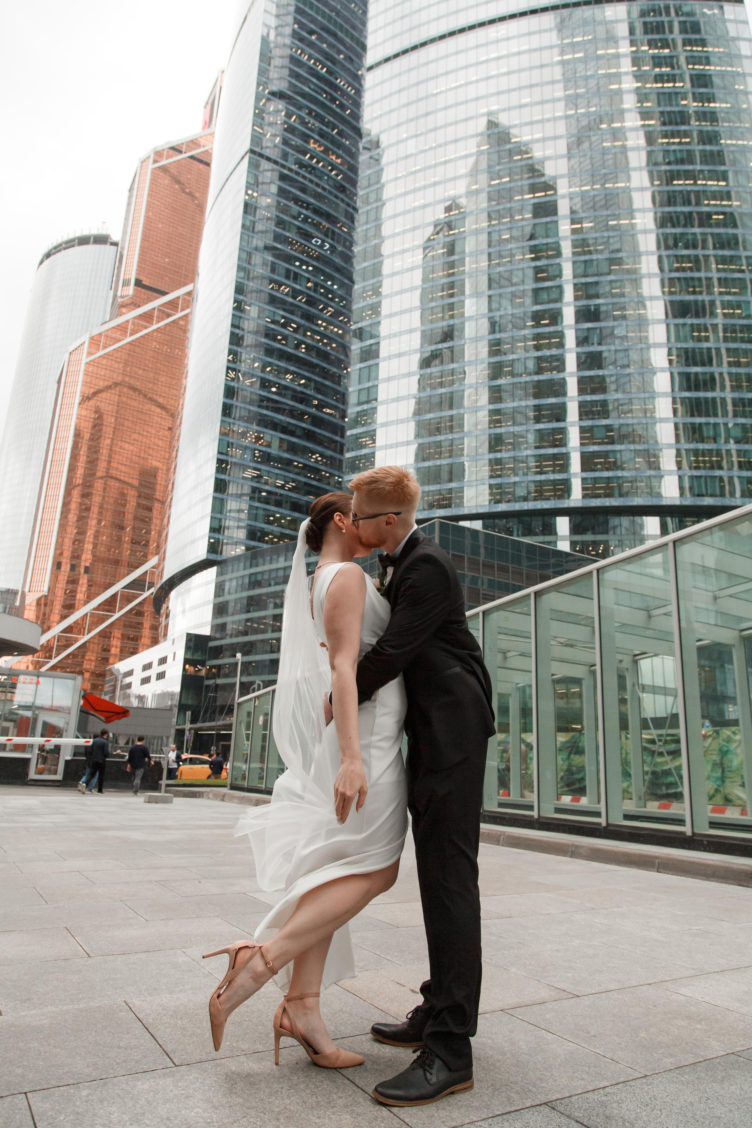 Вера и Дима, регистрация в Birds, башня «Око», Москва-Сити. Свадебный и репортажный фотограф (Москва, Королев и другие)