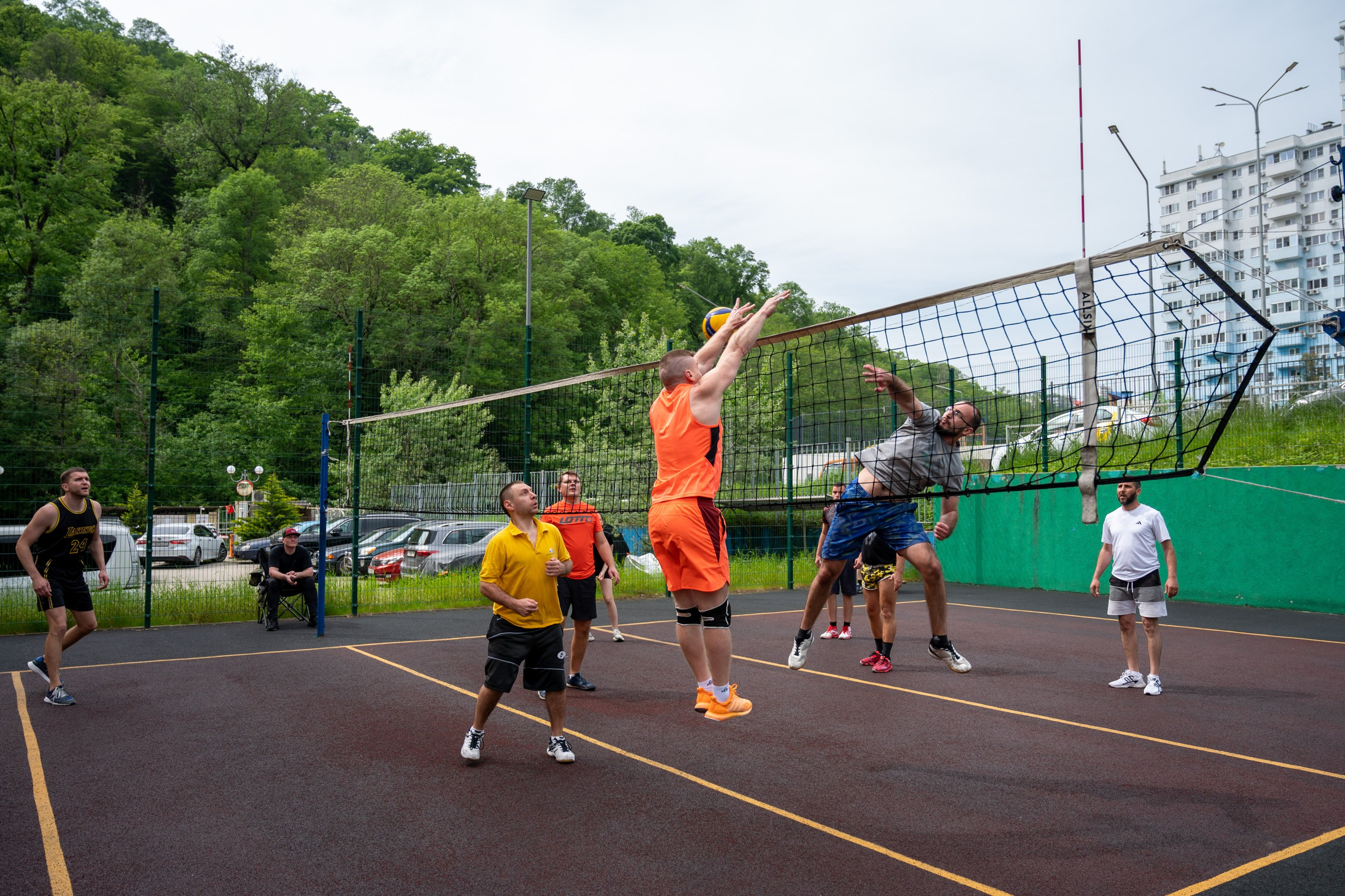 Турнир по Волейболу. Фотографирую счастливых людей в Сочи