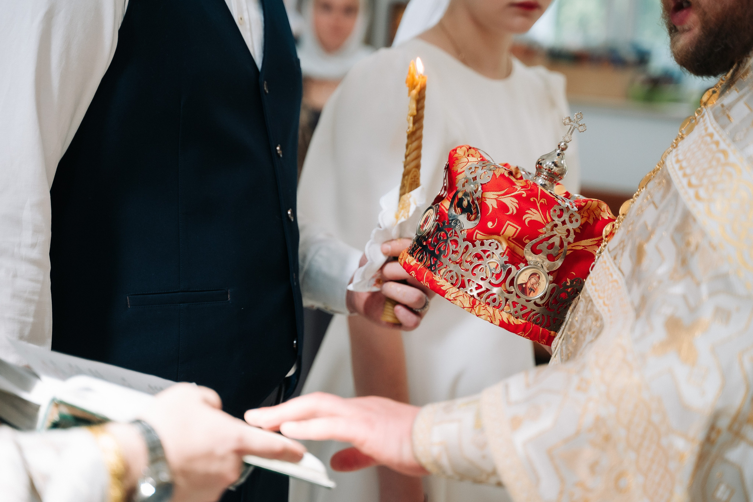 Венчание в Церкови Ермогена Патриарха Всероссийского в Южном Тушино. Свадебный и семейный фотограф в Москве и МО Геннадий Туманцев