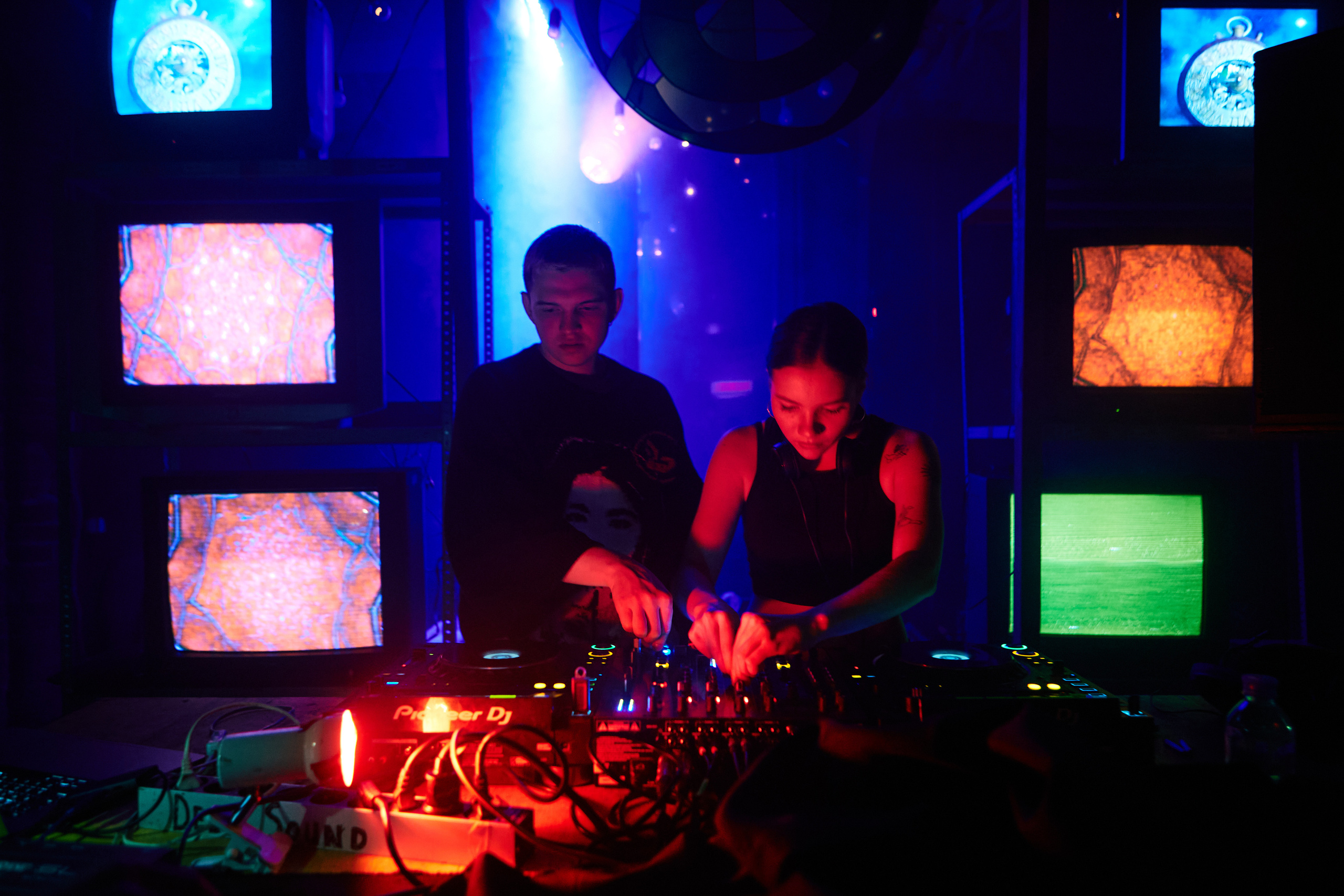 Клубная съёмка. Visual artist Konstantin KoT