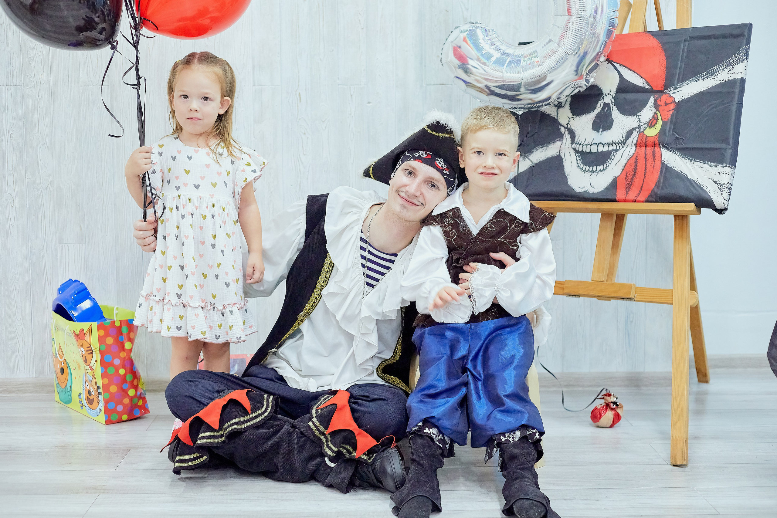 День Рождение Степана 5 лет, съёмка 3 часовой программы. Семейный и детский фотограф в Ярославле Юлия Галашина