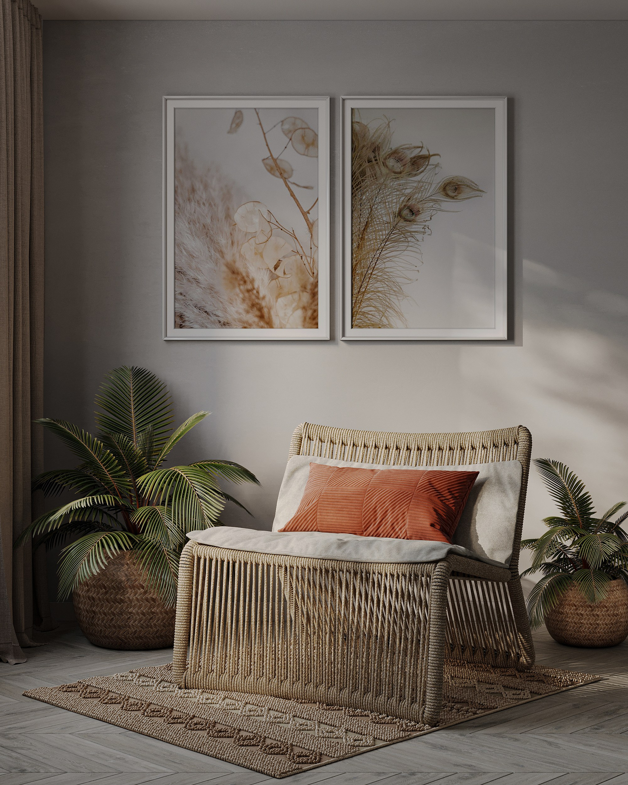 Студийный фон № 2 для предметной визуализации. Королёва Анастасия | 3D визуализатор