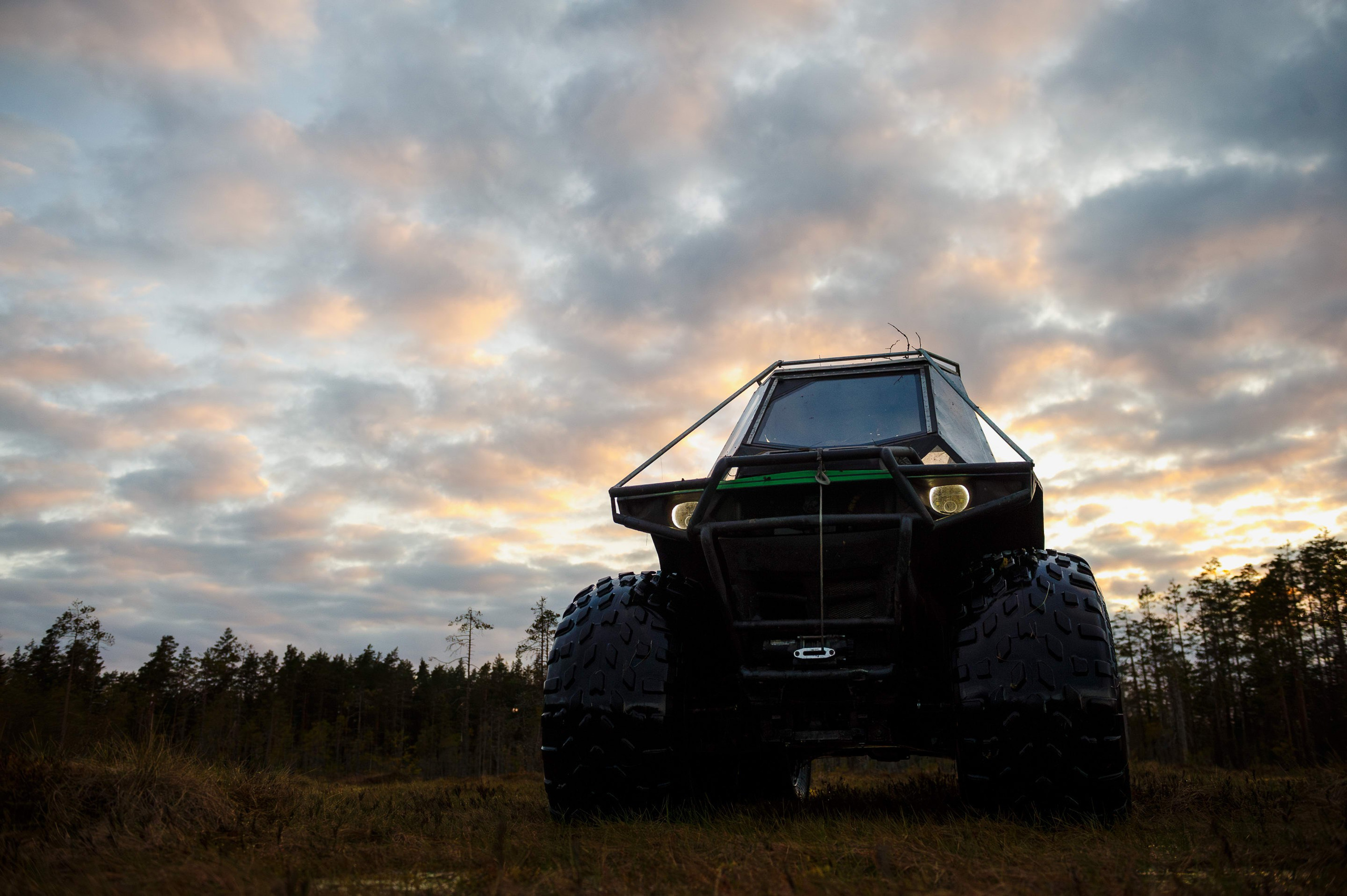 Ленинград-трофи 2024 — Вездеход Секач промо. Фотограф Алексей Алексеев