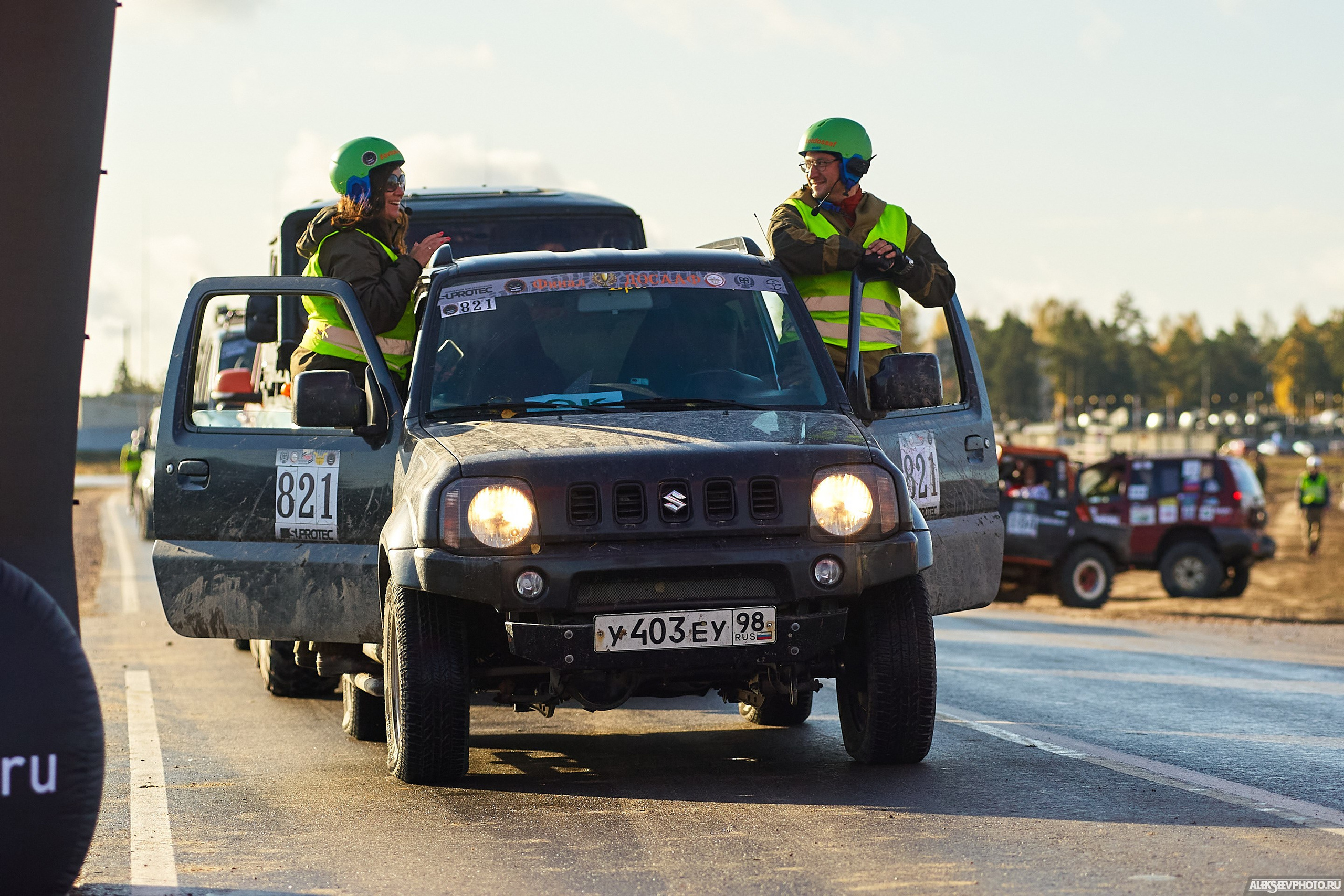 2020.10.10 — Финал Кубка ДОСААФ — Базлаг, торжественный старт. Фотограф Алексей Алексеев