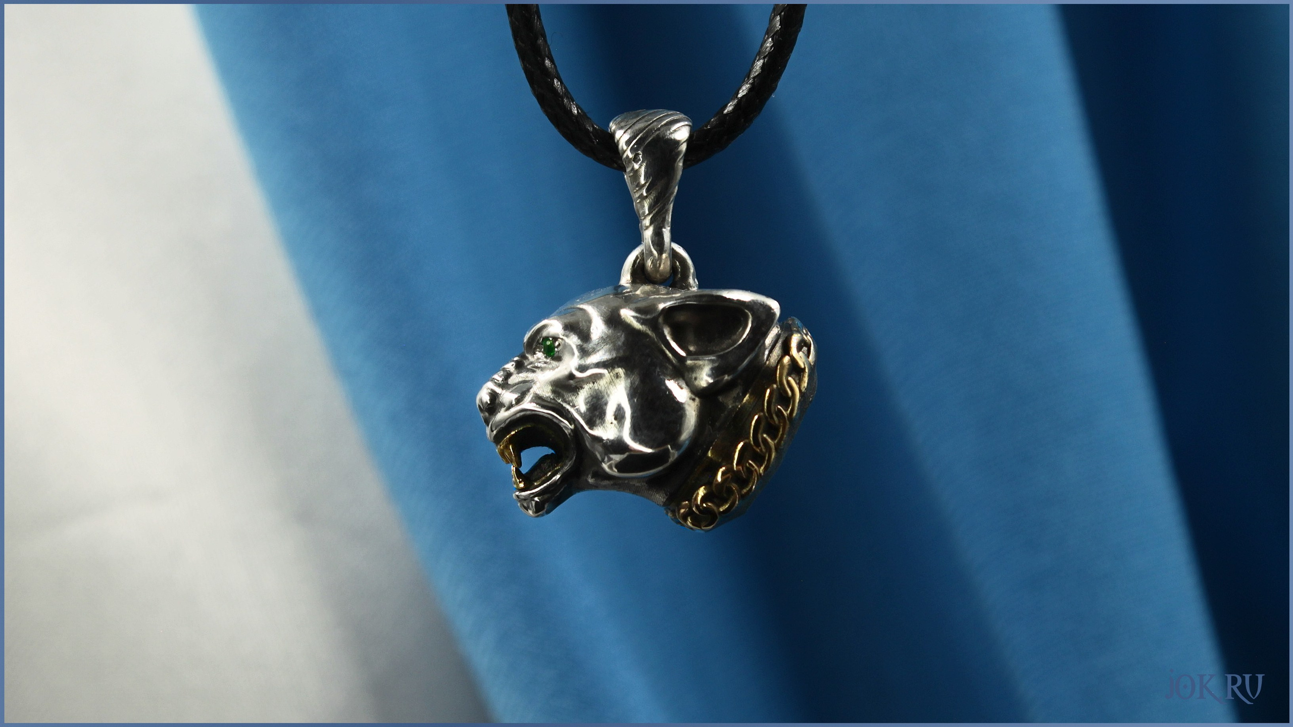 Молодежное украшение для светской львицы: подвеска с кошкой от Joker-studio