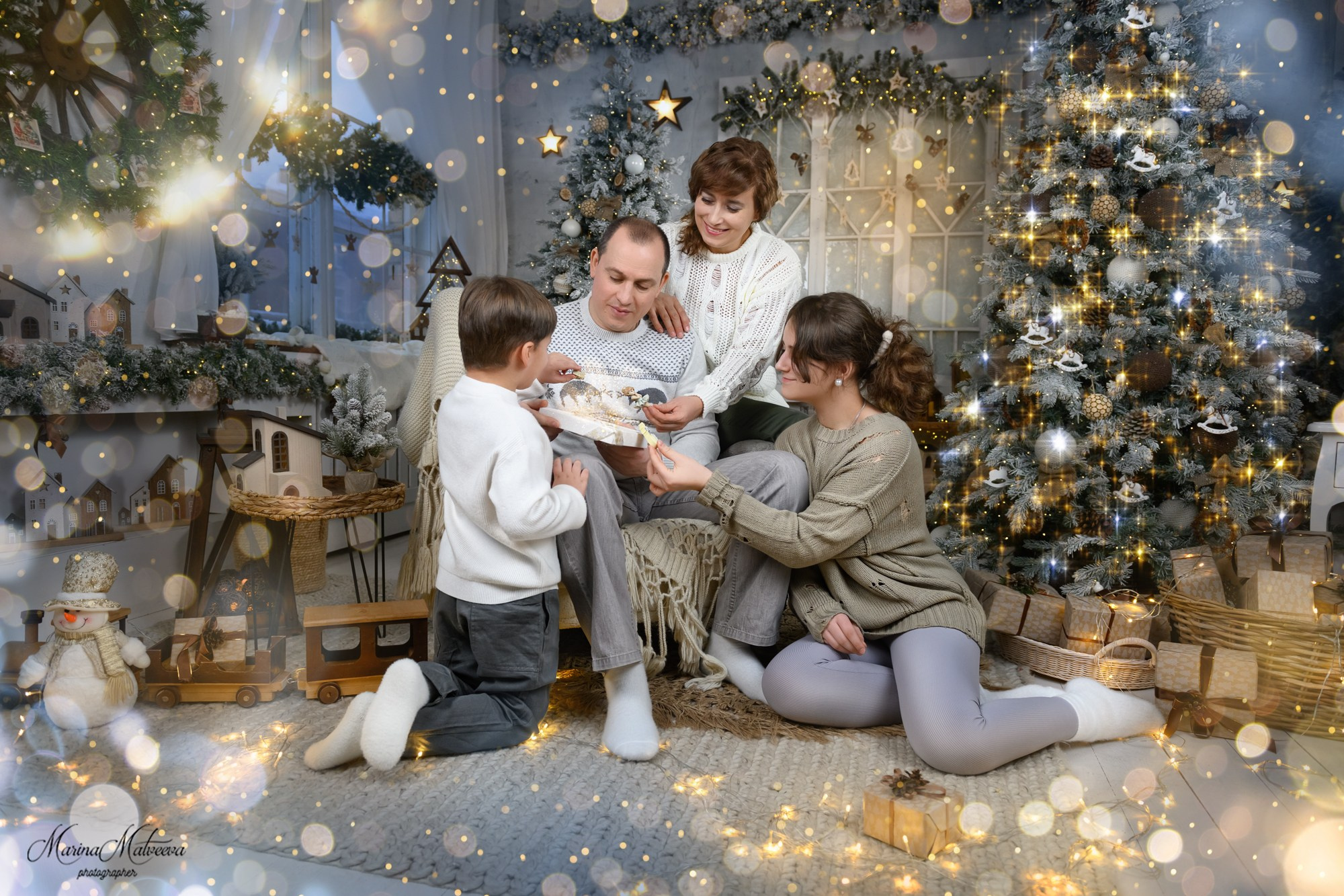 Новогодние фотосессии. Детский и семейный фотограф в Москве Марина Матвеева matveevafoto