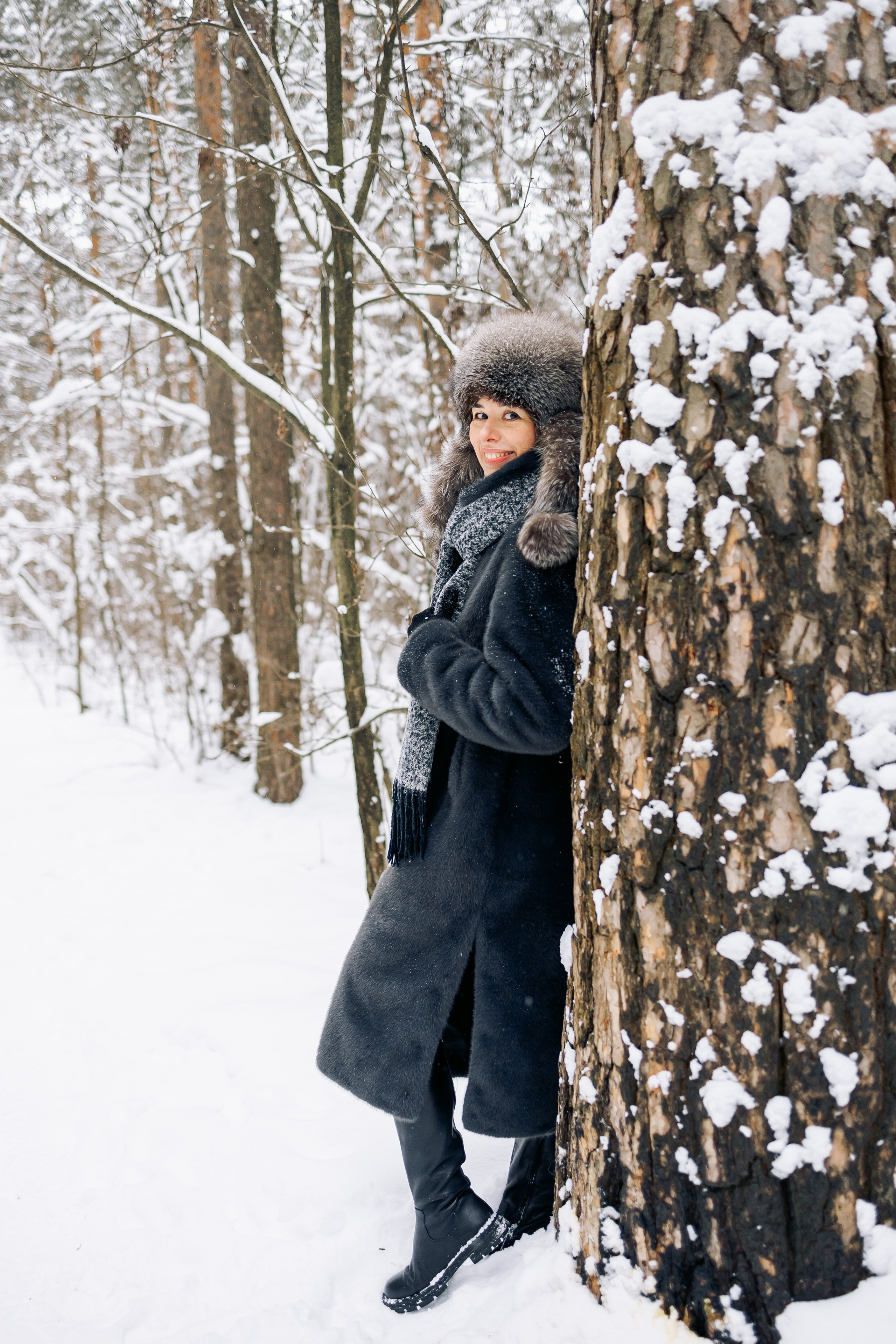 Женский портрет в лесу. Семейный Фотограф в Москве Евгения Симоненко