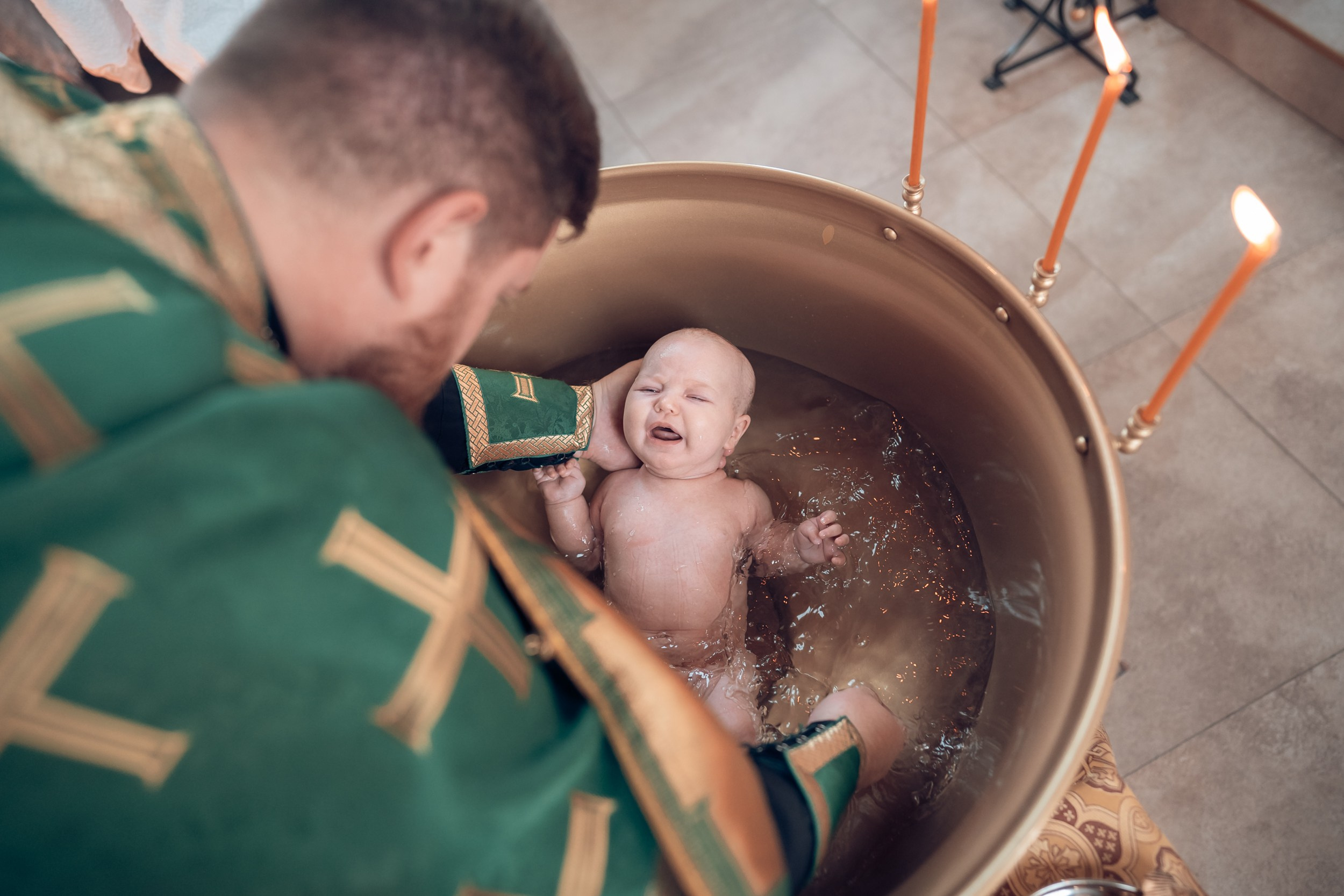 Крещение в храме ап.Андрея Первозванного г. Севастополь. Церковный фотограф Севастополь