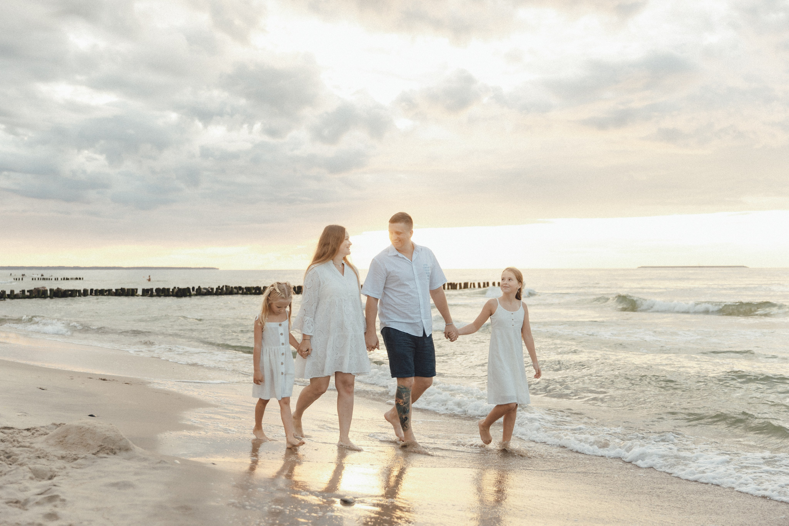 Семья в Малиновке. Фотограф Калининград Илья Миллер