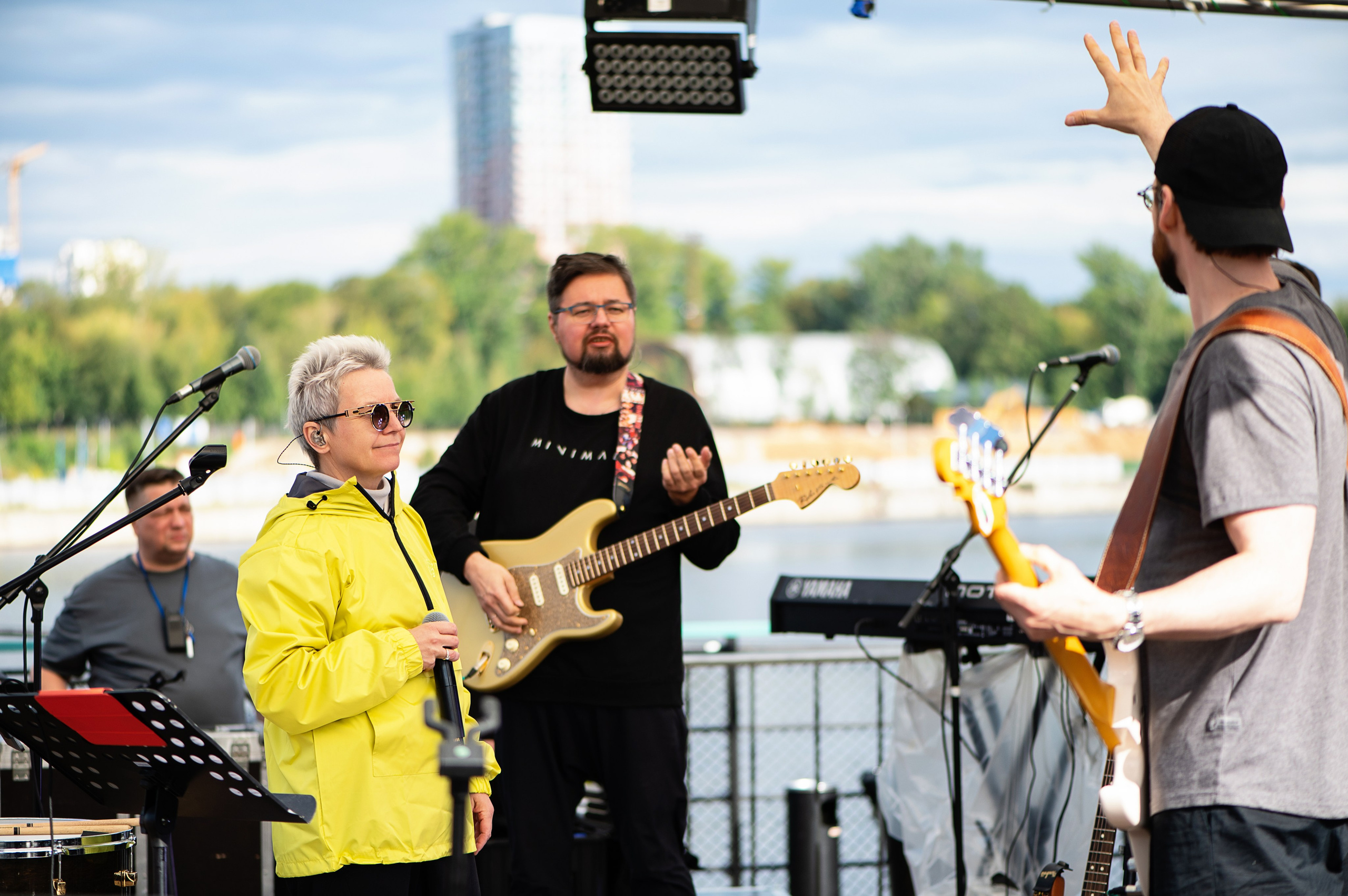 Светлана Сурганова и оркестр. Летник на корабле. Репетиция перед концертом. Москва, 21.08.2025. Фотограф в Москве, Оксана Ребристая