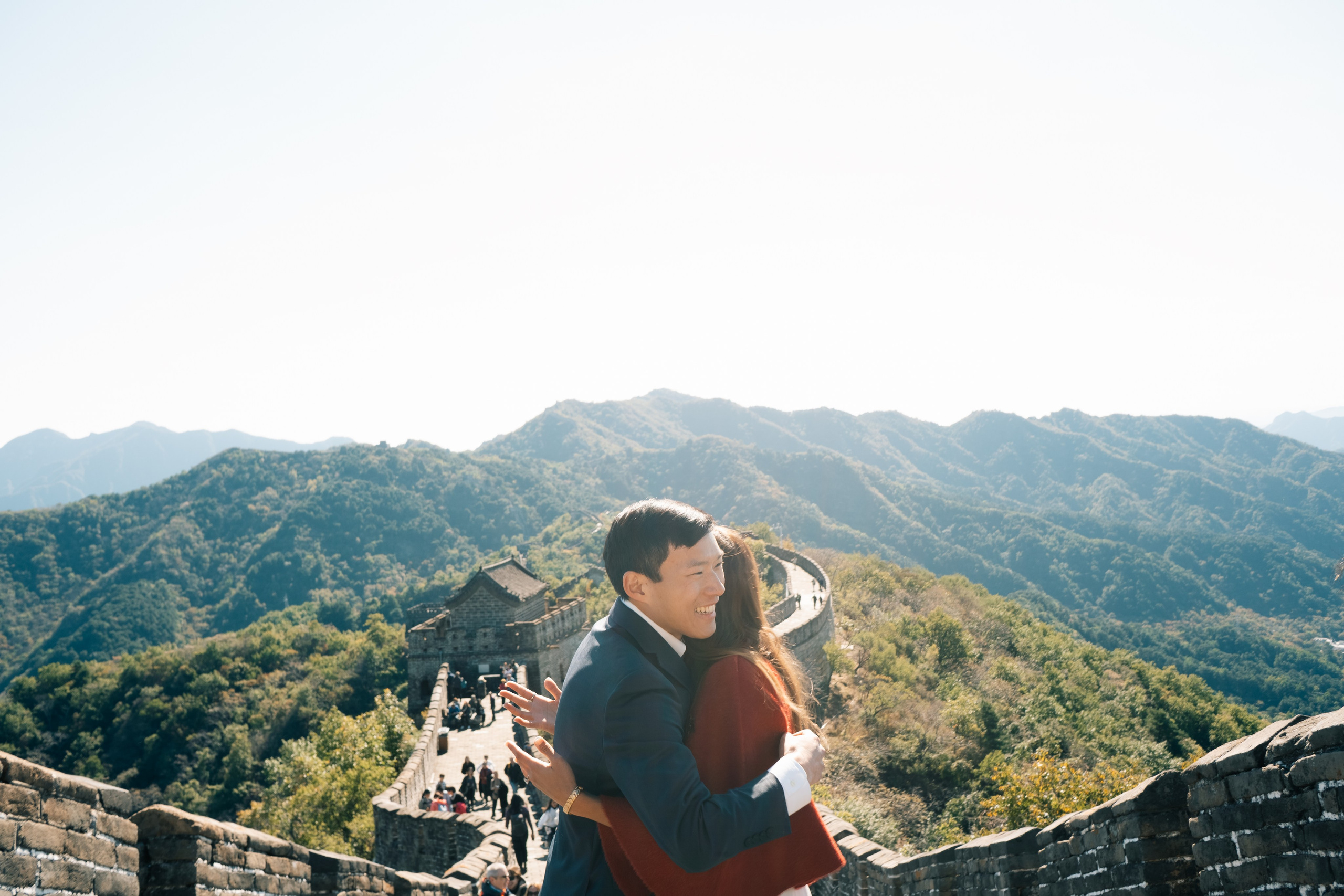 Фотосъемка на китайской стене в Китае