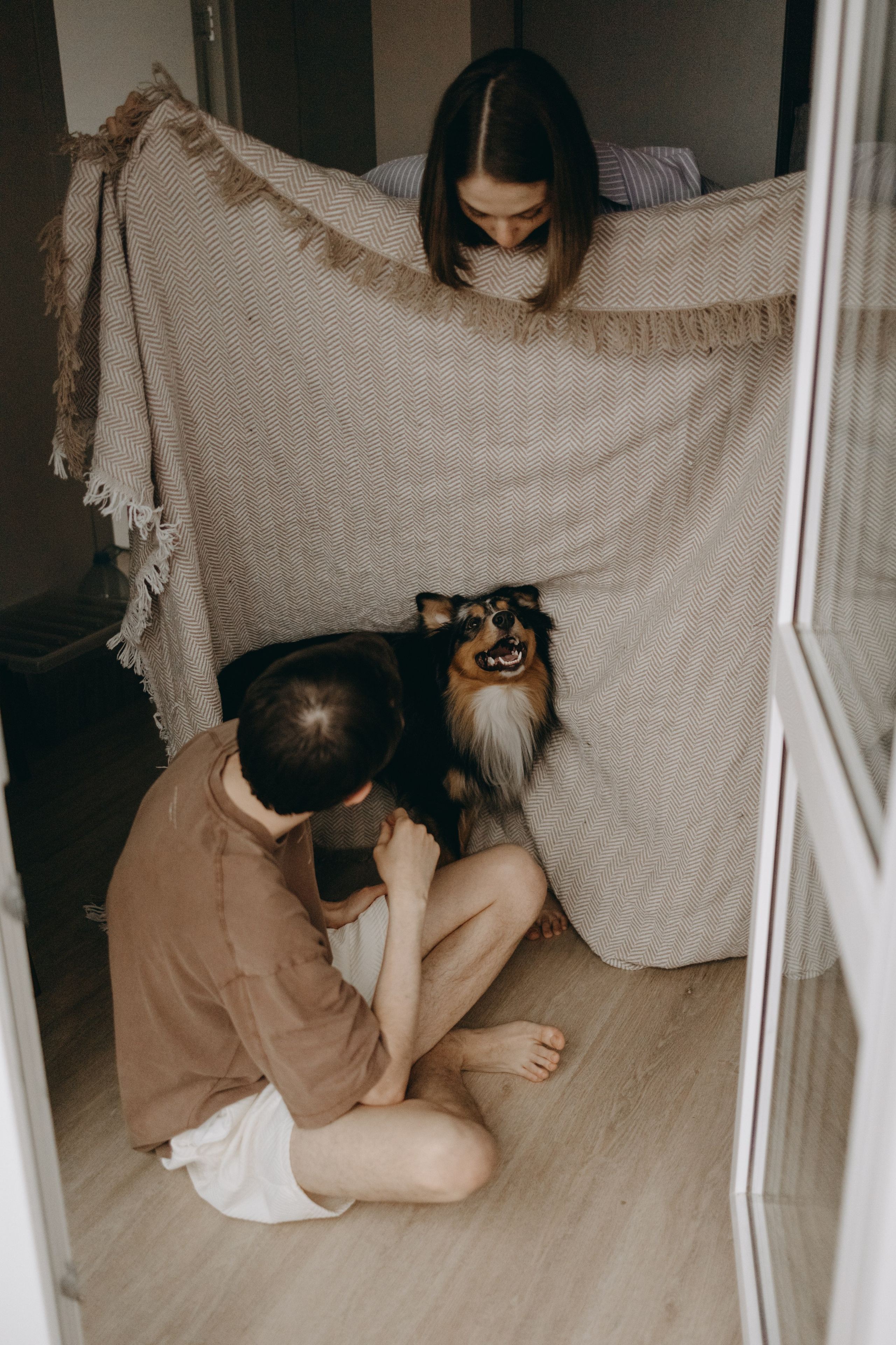 Настя, Никита и их Гром и Мяу. Фотограф — Анималист | Санкт-Петербург