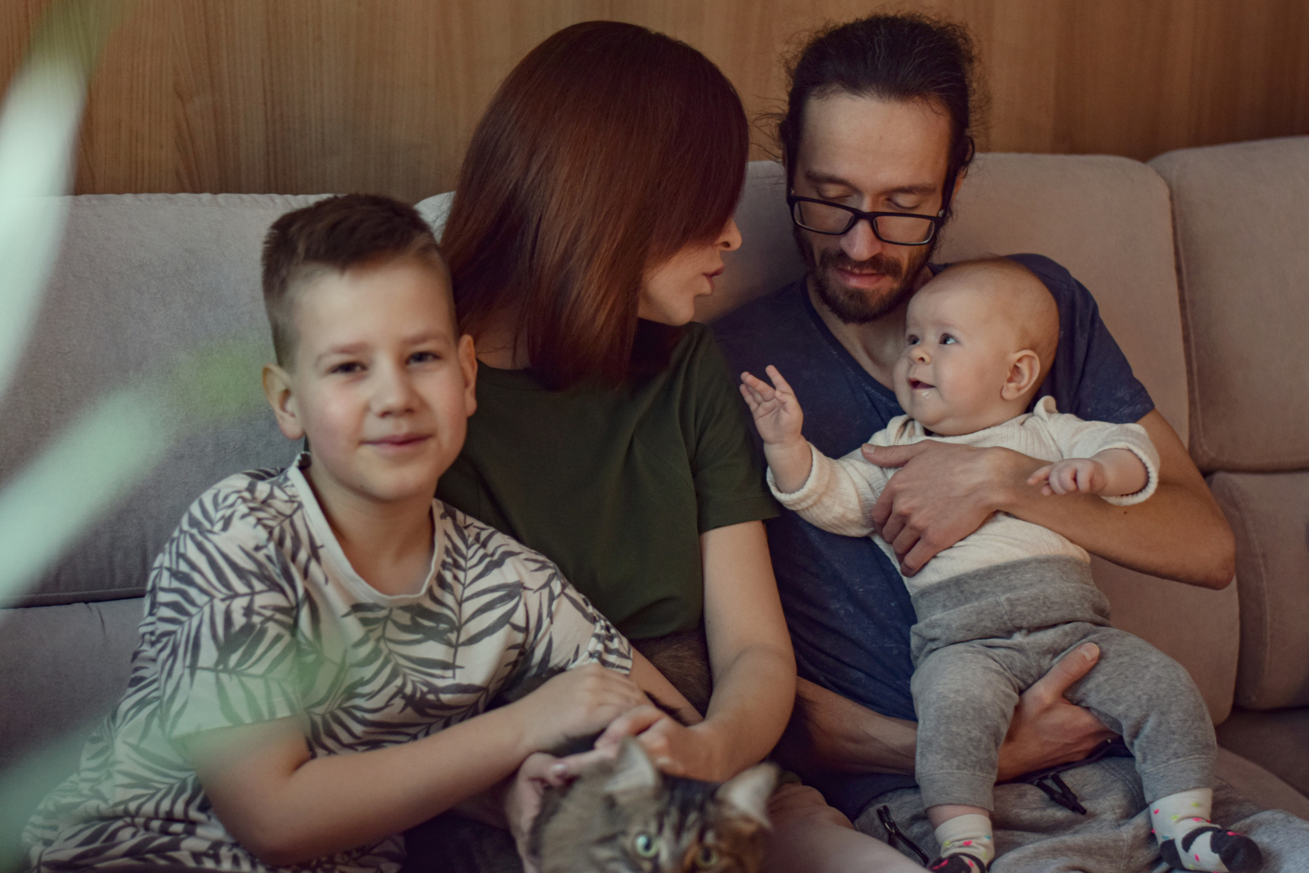 Маша и семья. Творческий фотограф — Минск