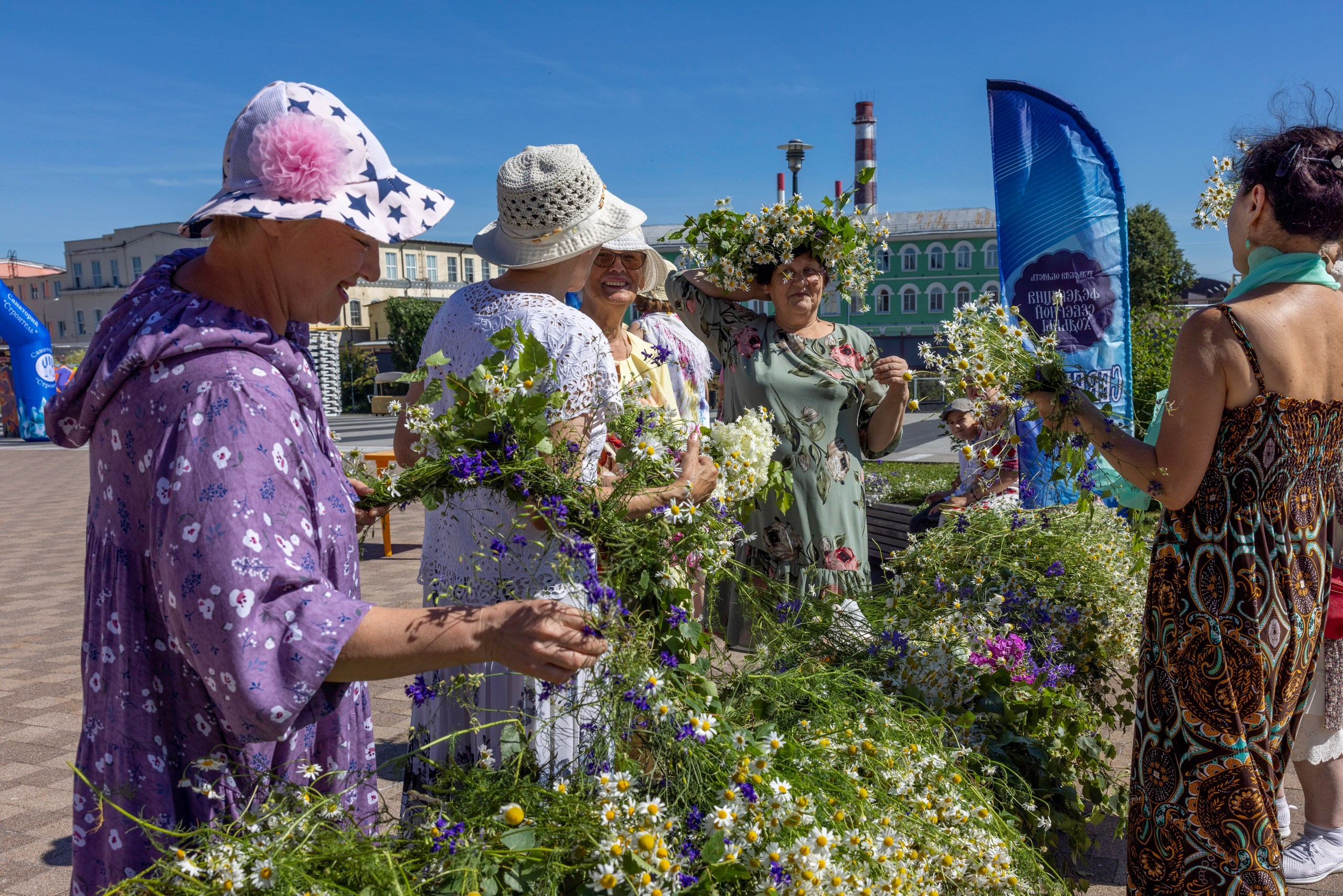 Фестиваль «Ромашковый хоровод». Северная ходьба. Фотограф в Туле Крупский АнДРей. Фотостудия «КАДР71» в Туле