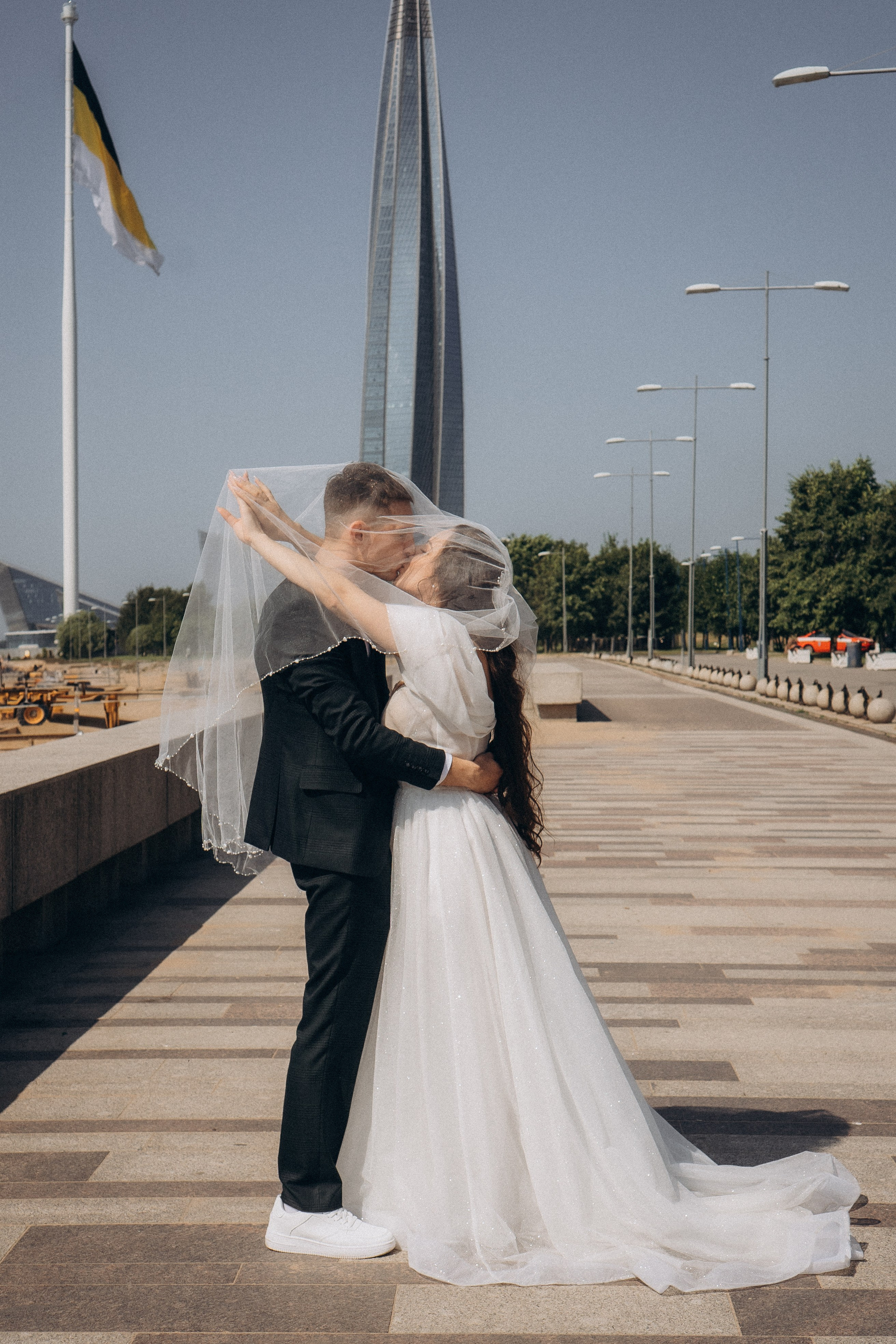 СВАДЕБНАЯ СЬЕМК В ПАРКЕ 300-ЛЕТИЯ. Профессиональный фотограф, Санкт-Петербург — Виктория Богомолова