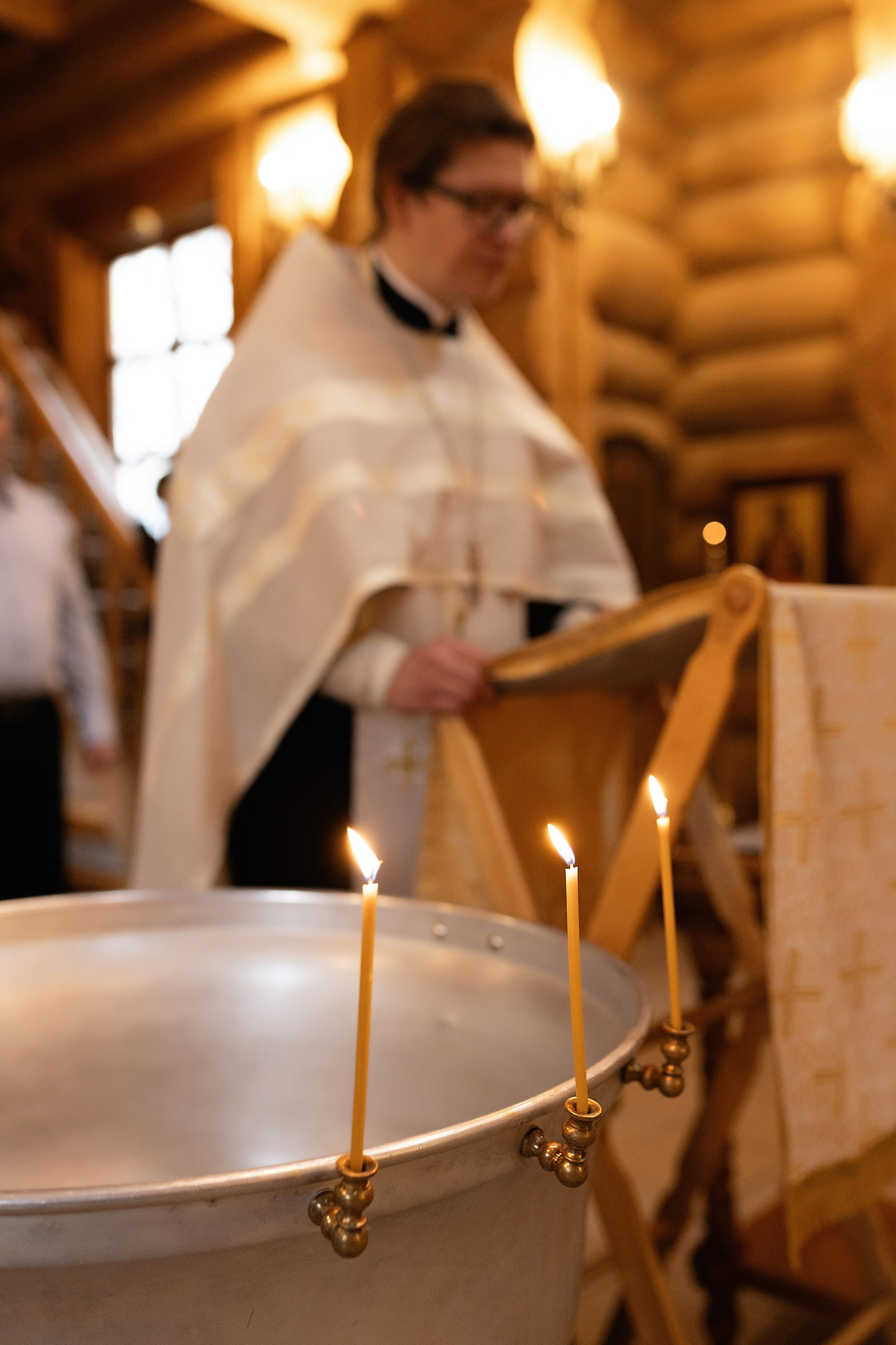 Таинство Крещения Ксении. Фотограф в Железнодорожном и Балашихе