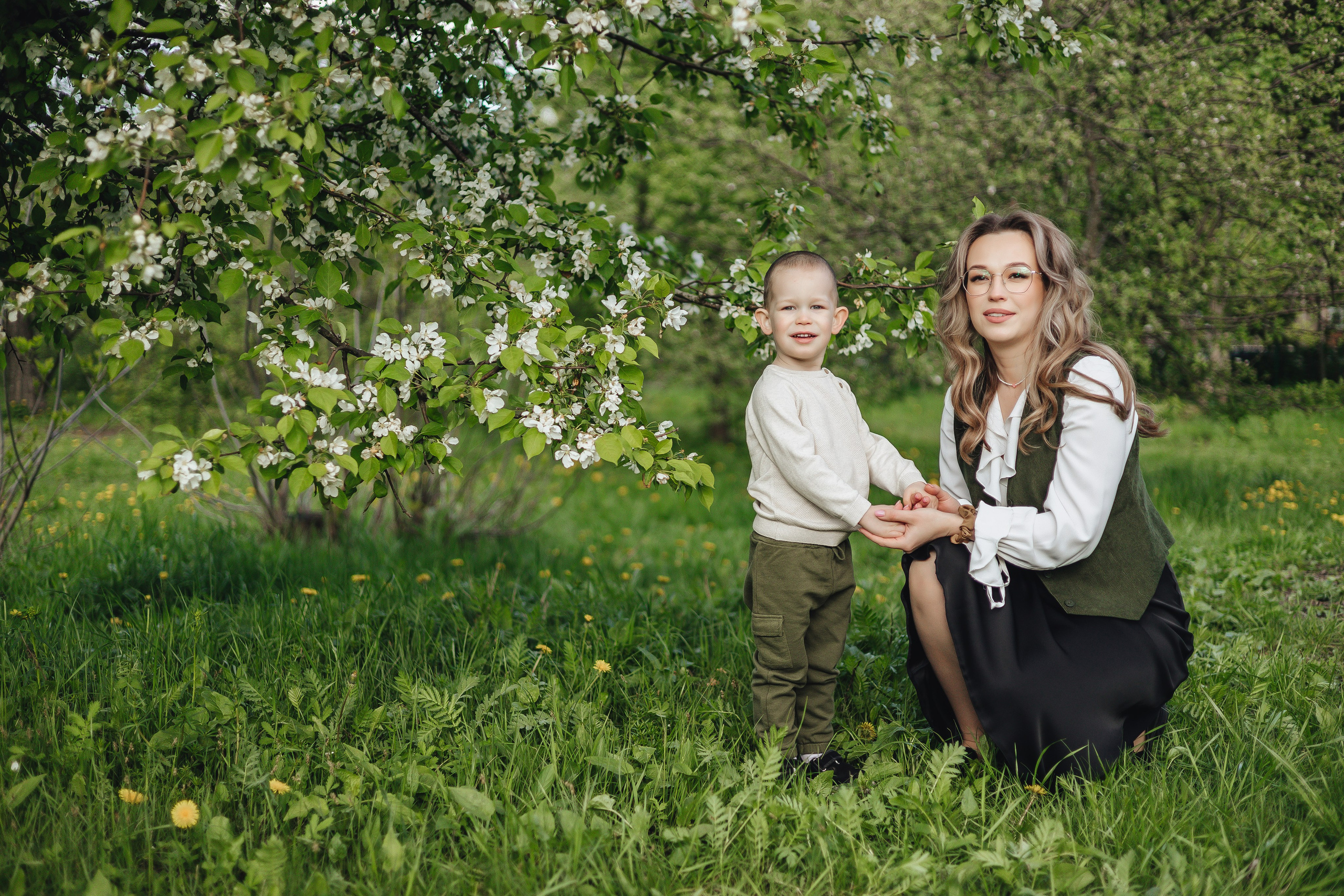 Аня + Вова + Саша. Цветение. Свадебный и семейный фотограф Пушкин Царское Село СПБ Питер Санкт-Петербург и Рязань Ольга Козлова