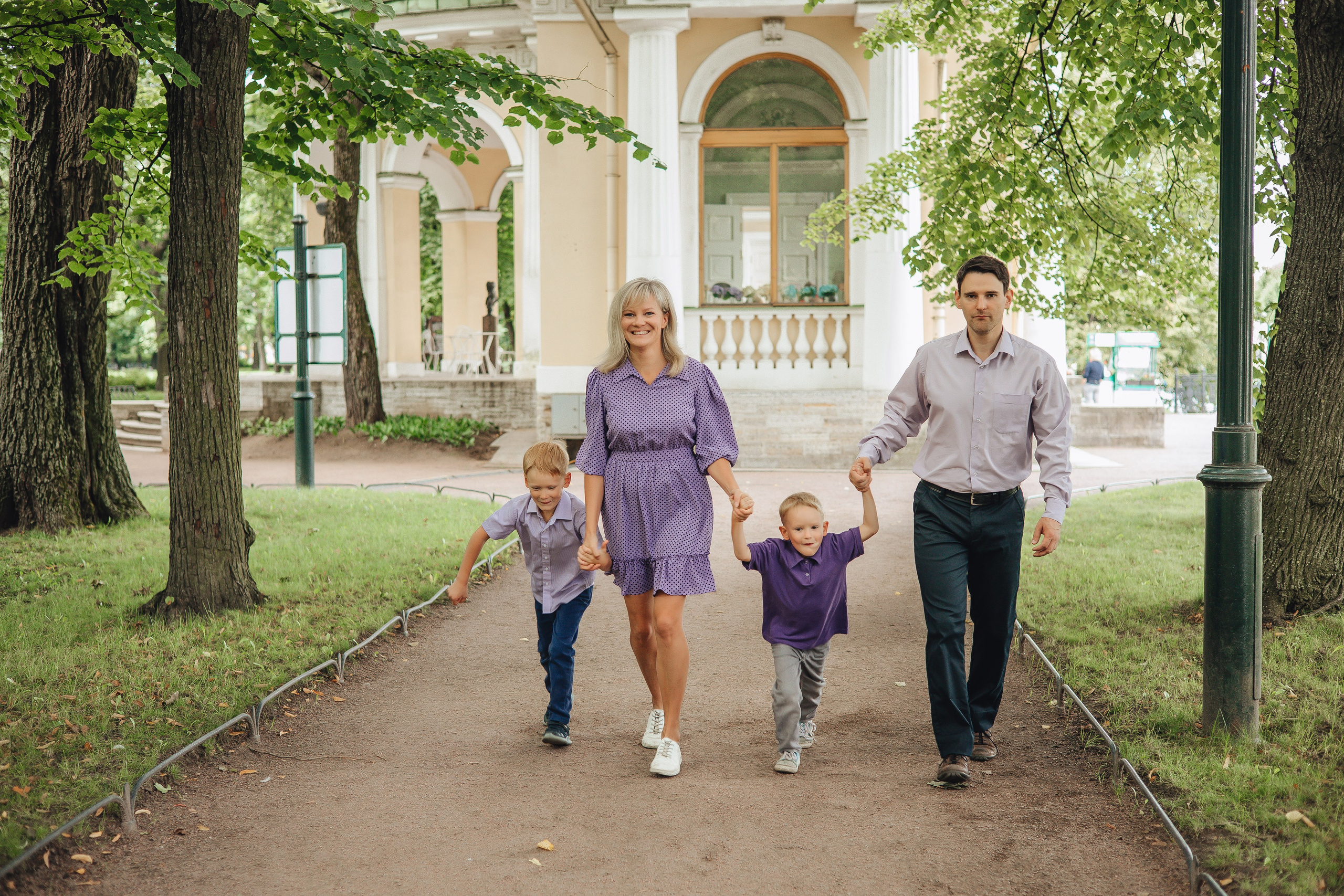 Прогулка в Михайловском саду. Свадебный и семейный фотограф Пушкин Царское Село СПБ Питер Санкт-Петербург и Рязань Ольга Козлова