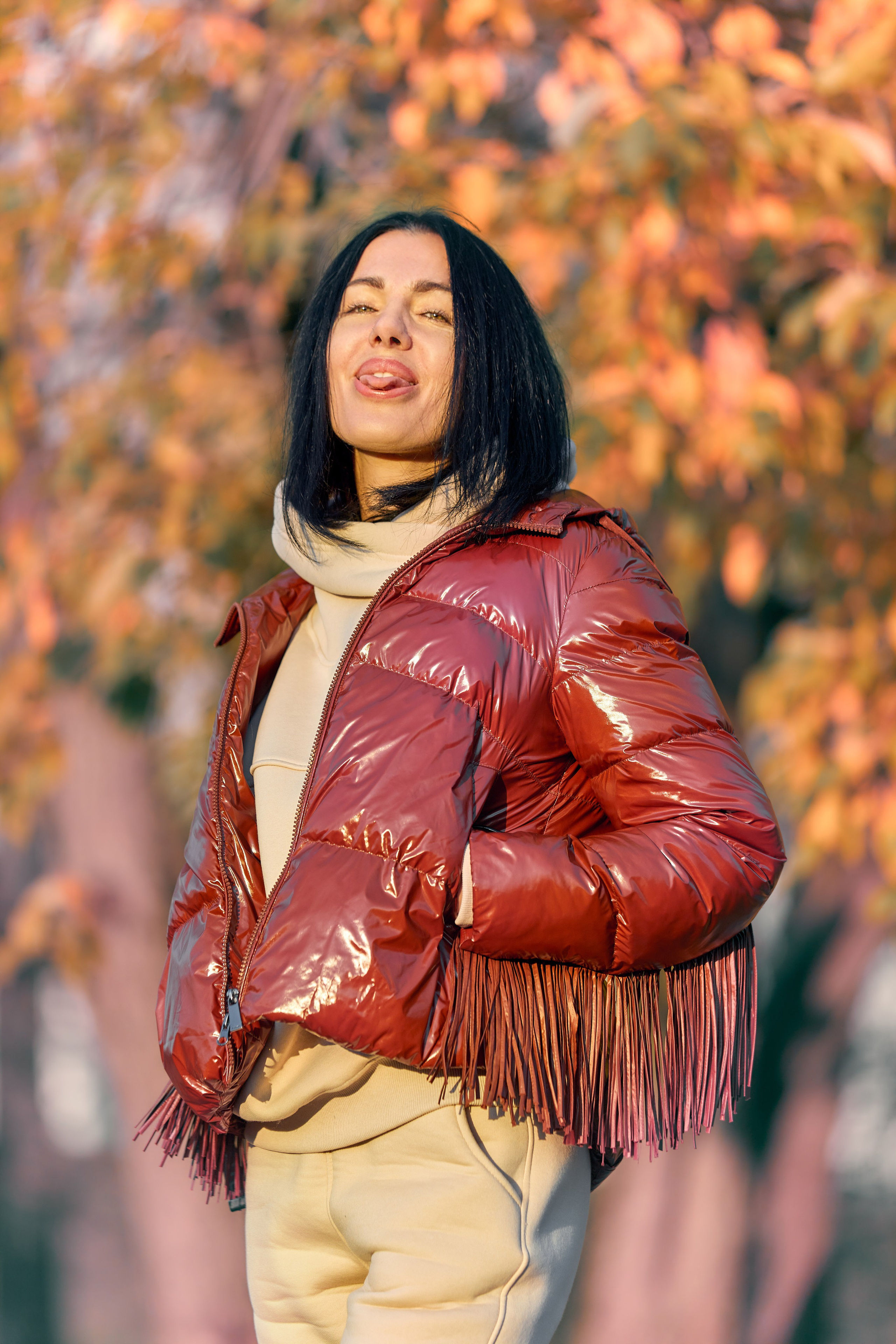 Юля Портрет — парк победы. Фотограф Михаил Коган — Москва 89267284460