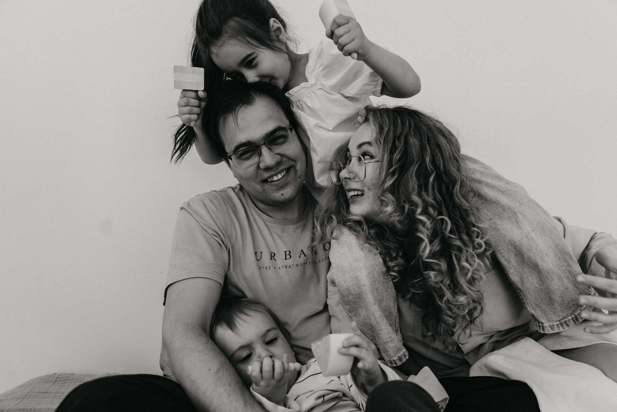 Ксюша, Женя, Аня, Дима. Главная