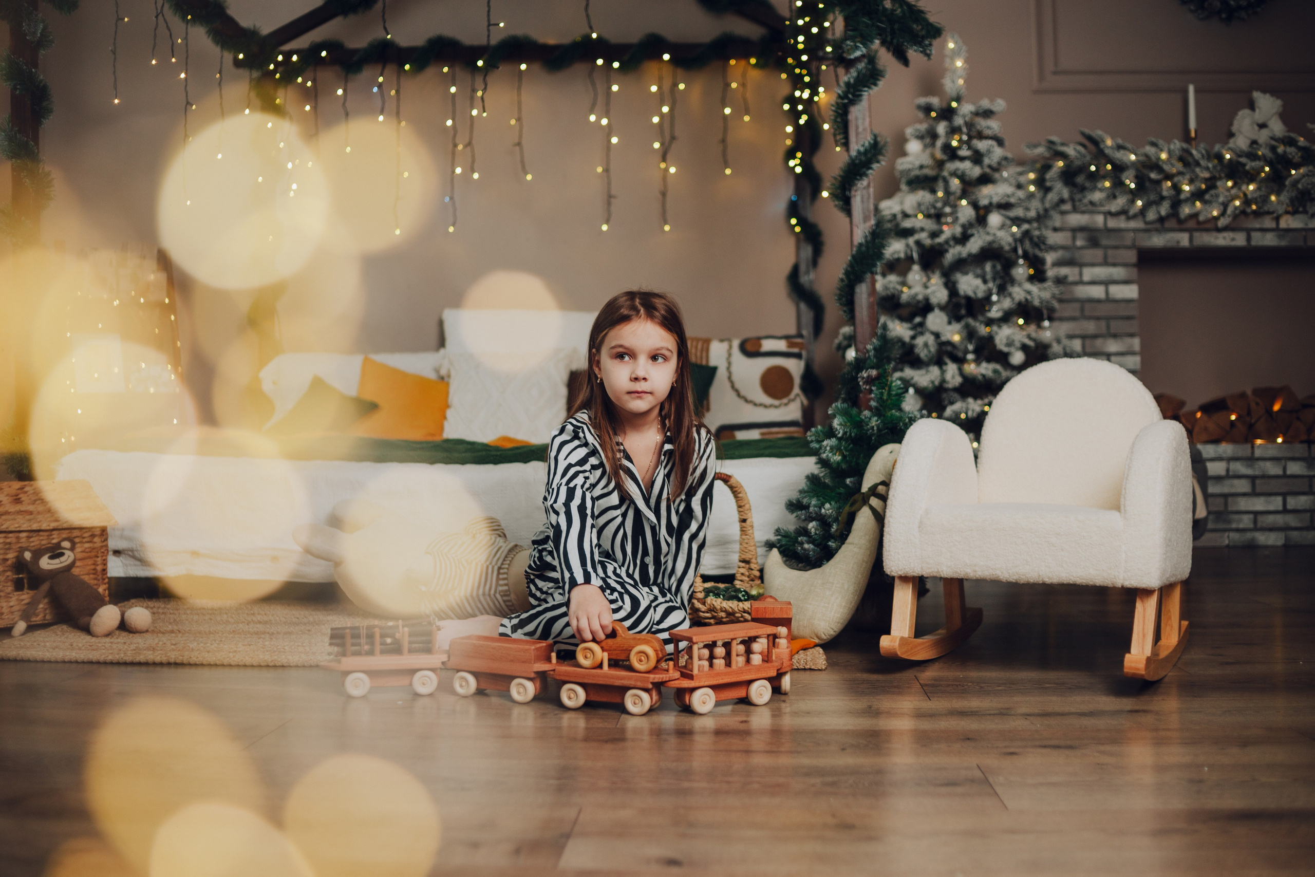 Оля и ее доченьки. Фотограф Брянск