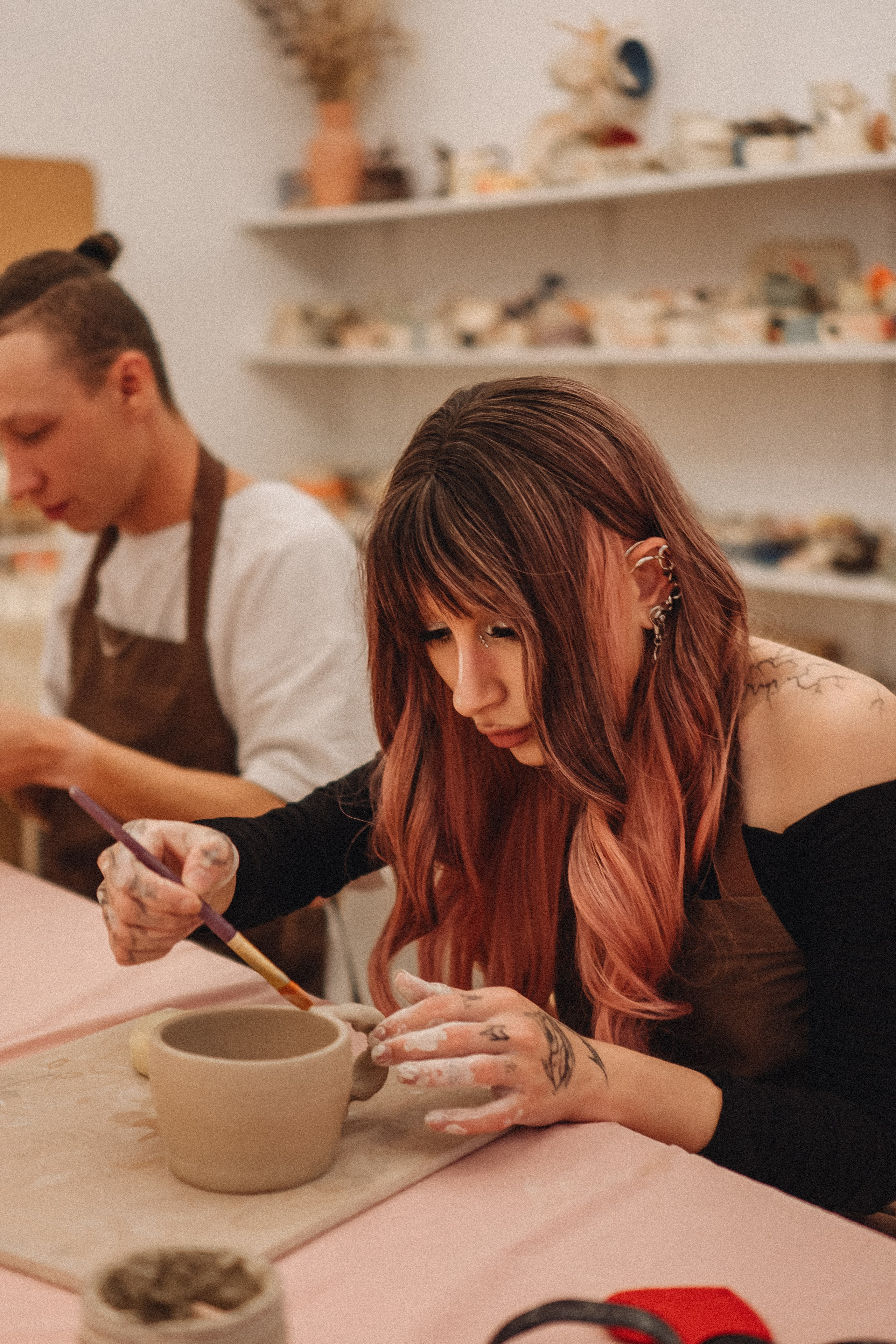 СВИДАНИЕ В ГОНЧАРНОЙ МАСТЕРСКОЙ. Профессиональный фотограф, Санкт-Петербург — Виктория Богомолова
