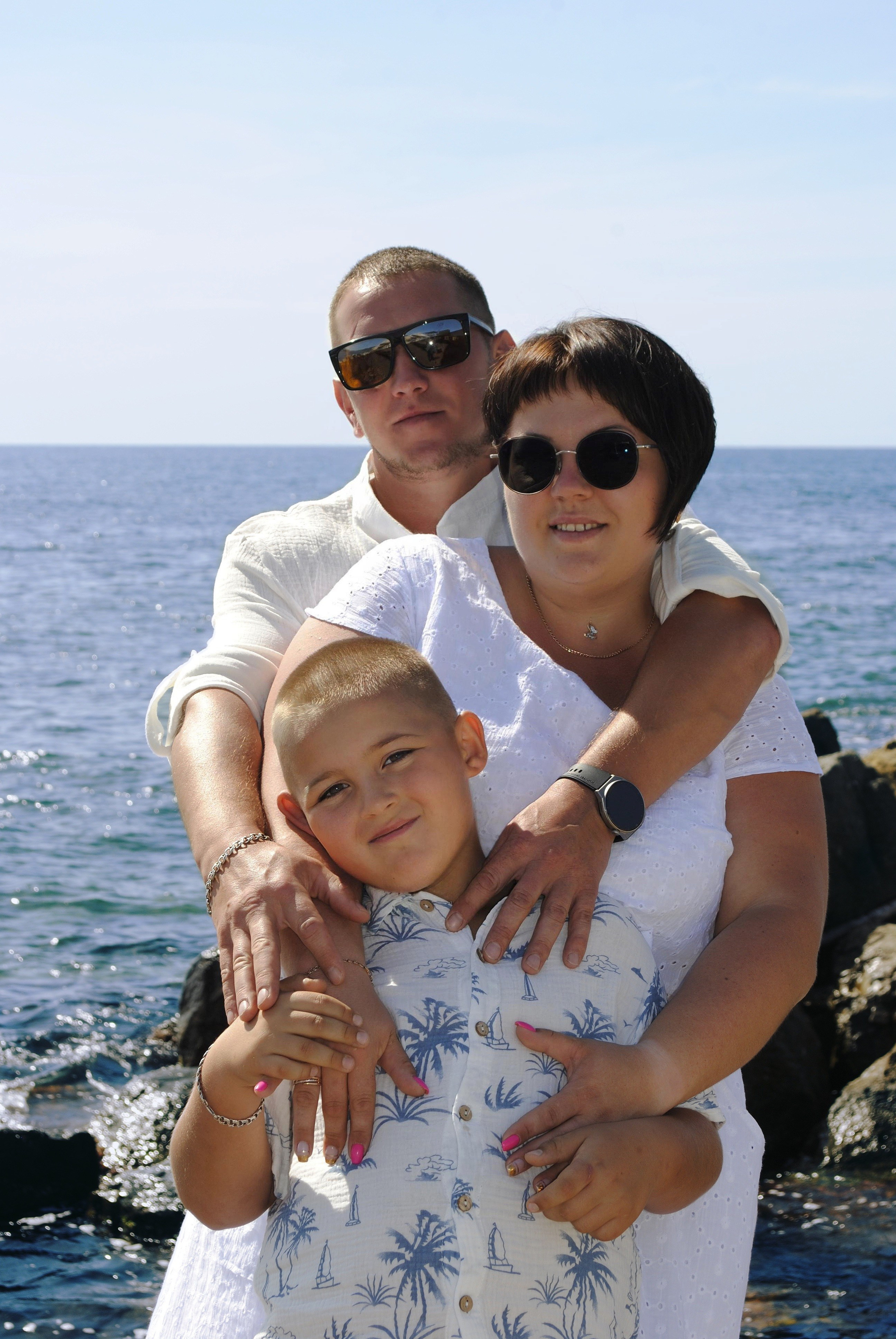 Ася и семья. Фотограф Мария Мусаелян