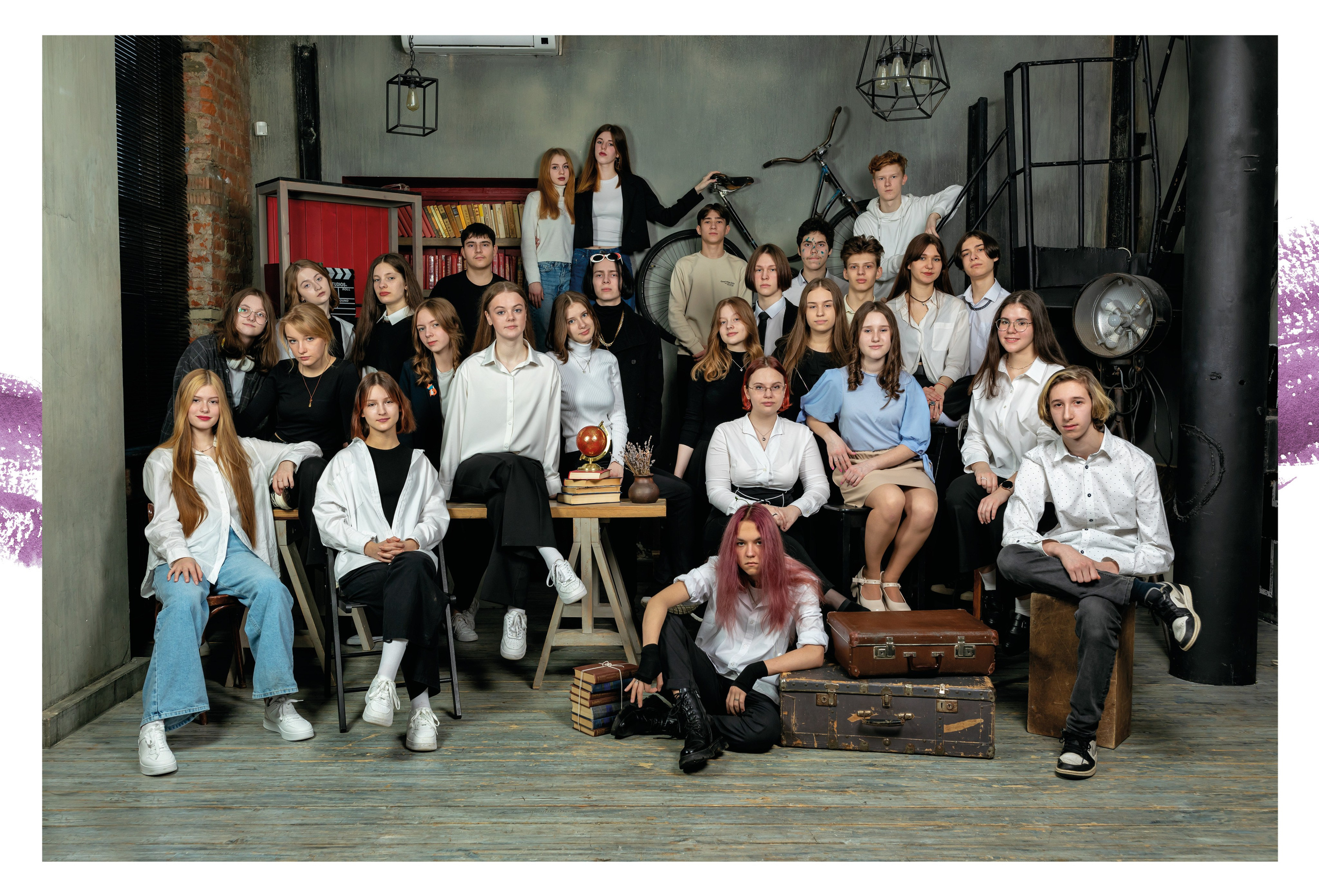 общее фото в студии