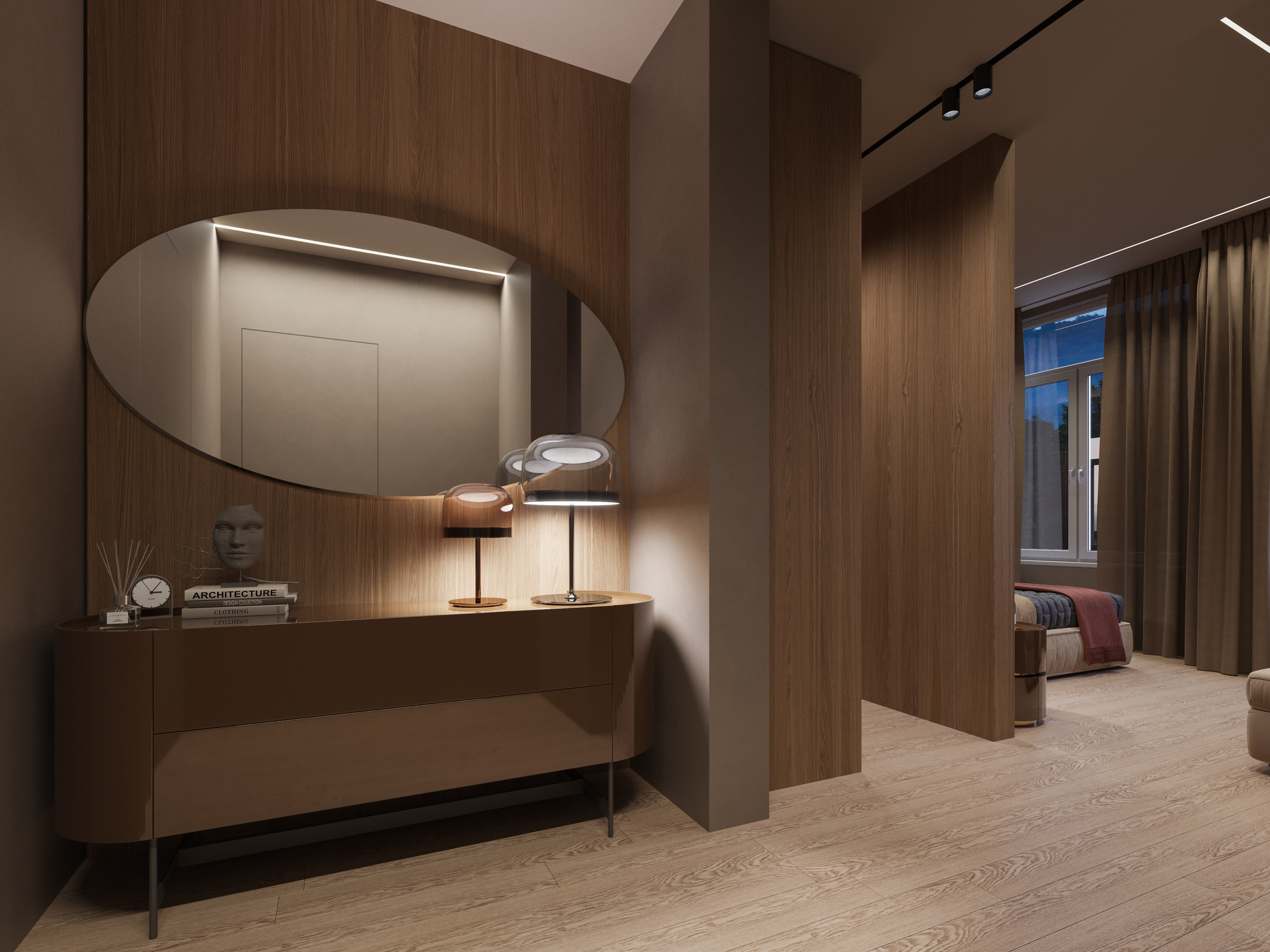 Проект Загородного Дома с 5 Детскими Комнатами | 3D Визуализация Современного Интерьера. Визуализатор интерьера в Москве | Брагин Кирилл