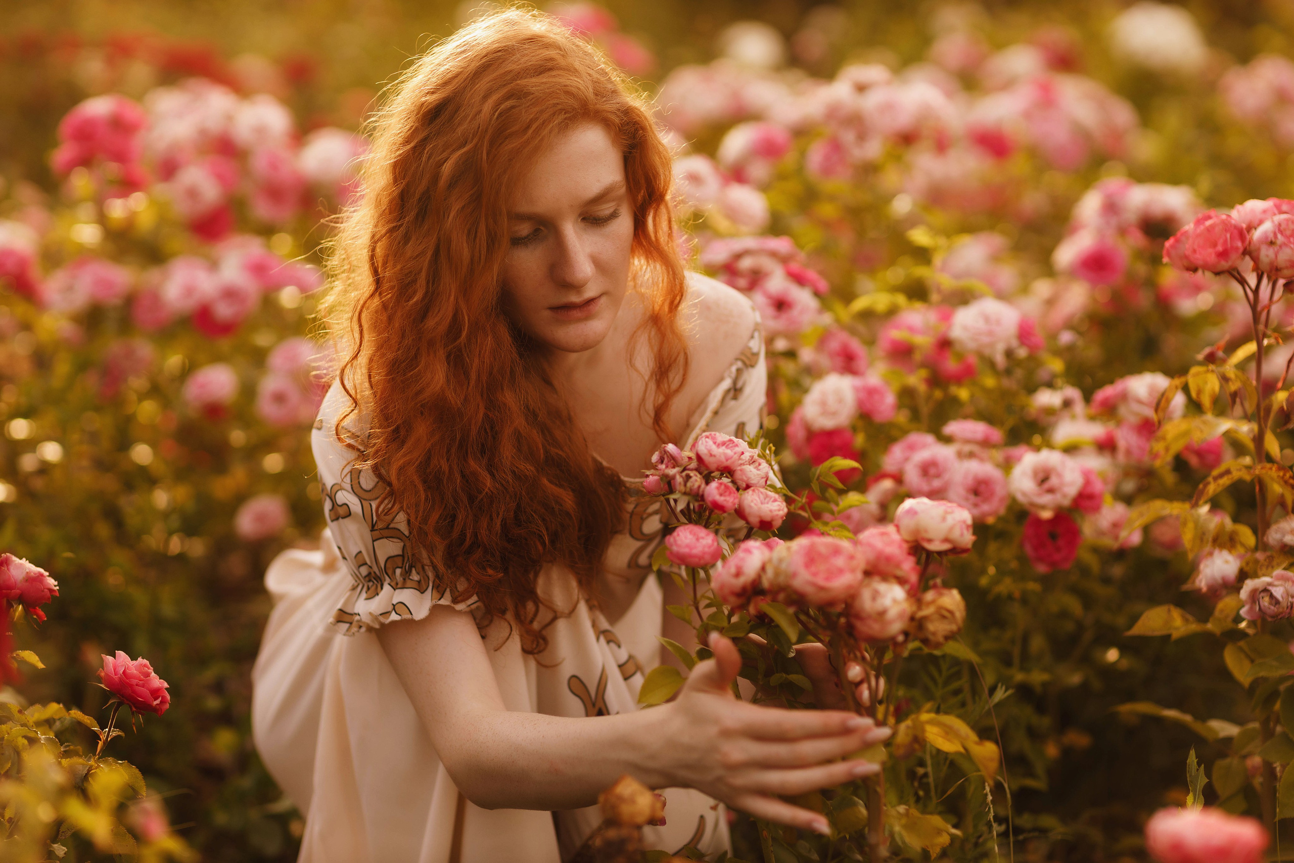 Фотосессия на заливе с Татой в платье от Ирины Павловой. Портретный и репортажный фотограф в Чебоксарах Андриян Чаркин