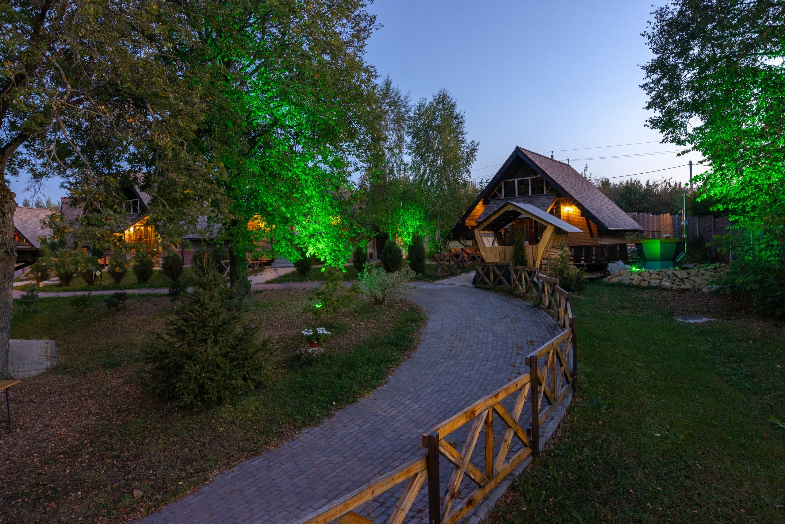 Большая Тросна вечером и новый бассейный комплекс. Фотограф в Туле Крупский АнДРей. Фотостудия «КАДР71» в Туле