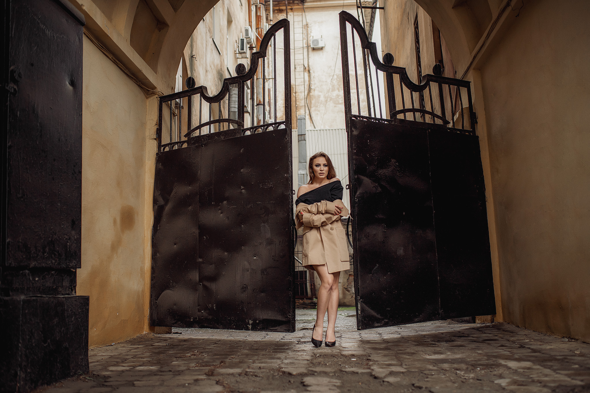 Женский портрет в городском стиле. Семейный и свадебный фотограф в Донецке Елена Гордеева