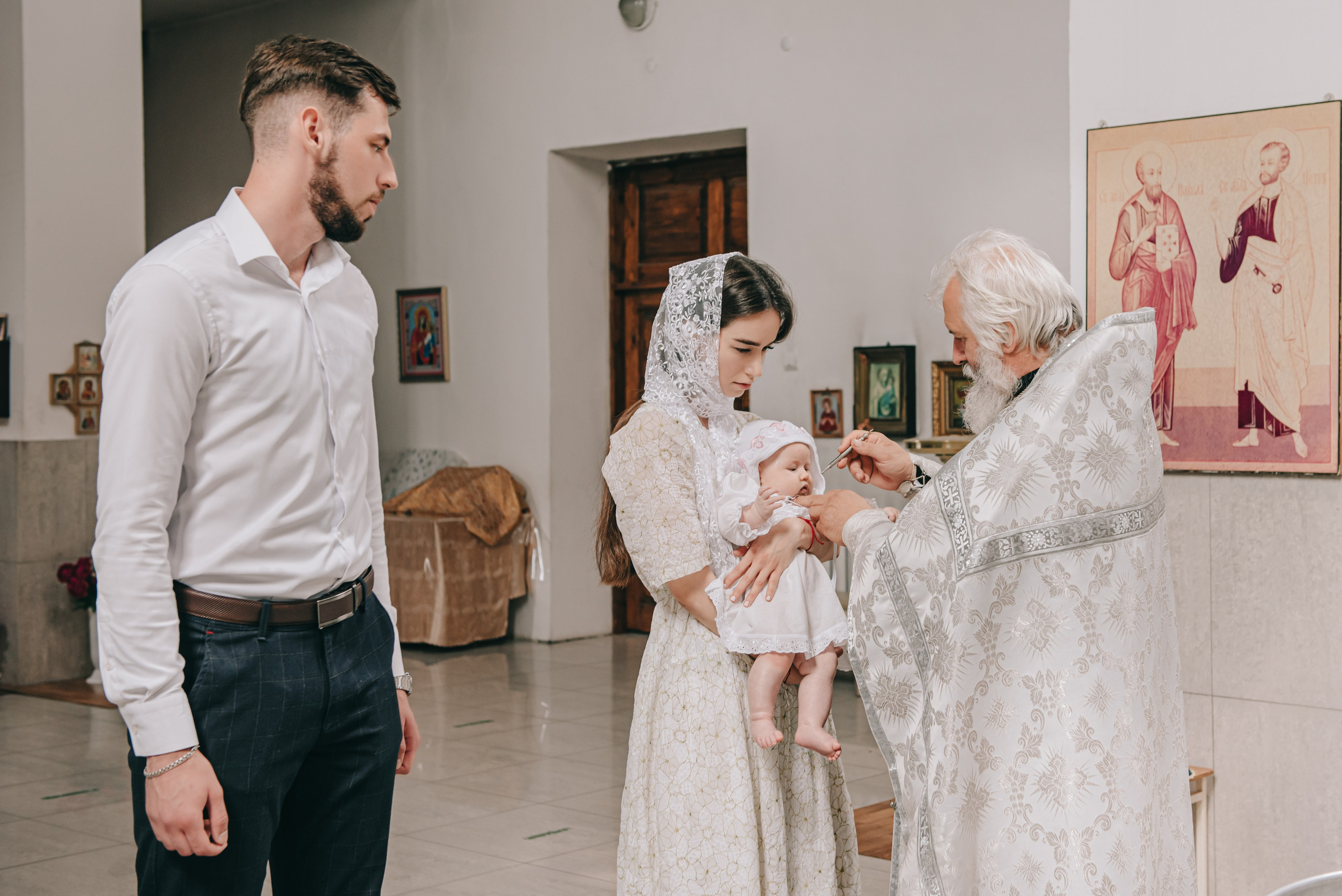 Крещение Мирославы. Фотограф в Краснодаре Зеленкина Дарья