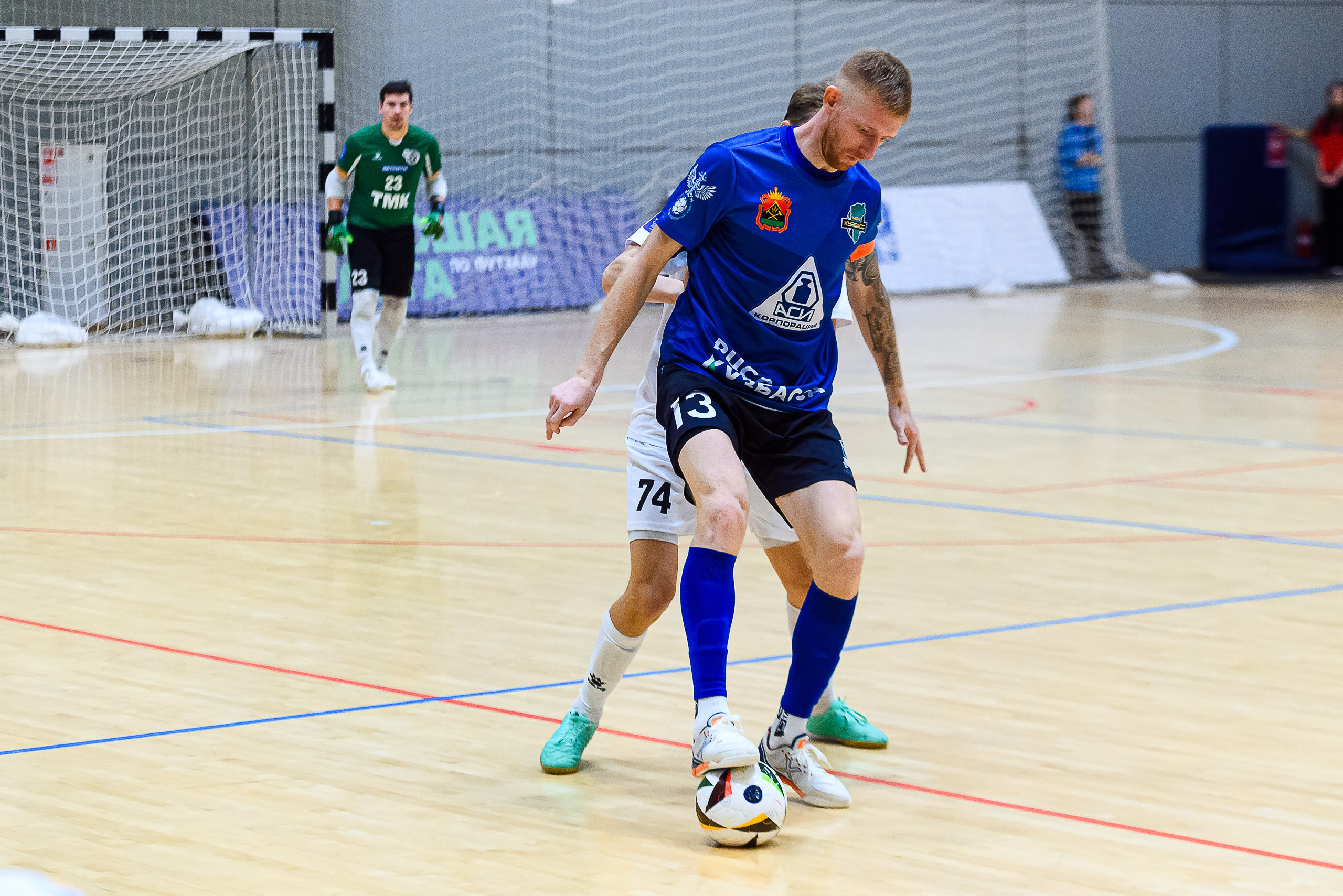 Высшая лига по футзалу — Сезон 2024-2025 — 2ой тур. Репортажный фотограф в Кемерово