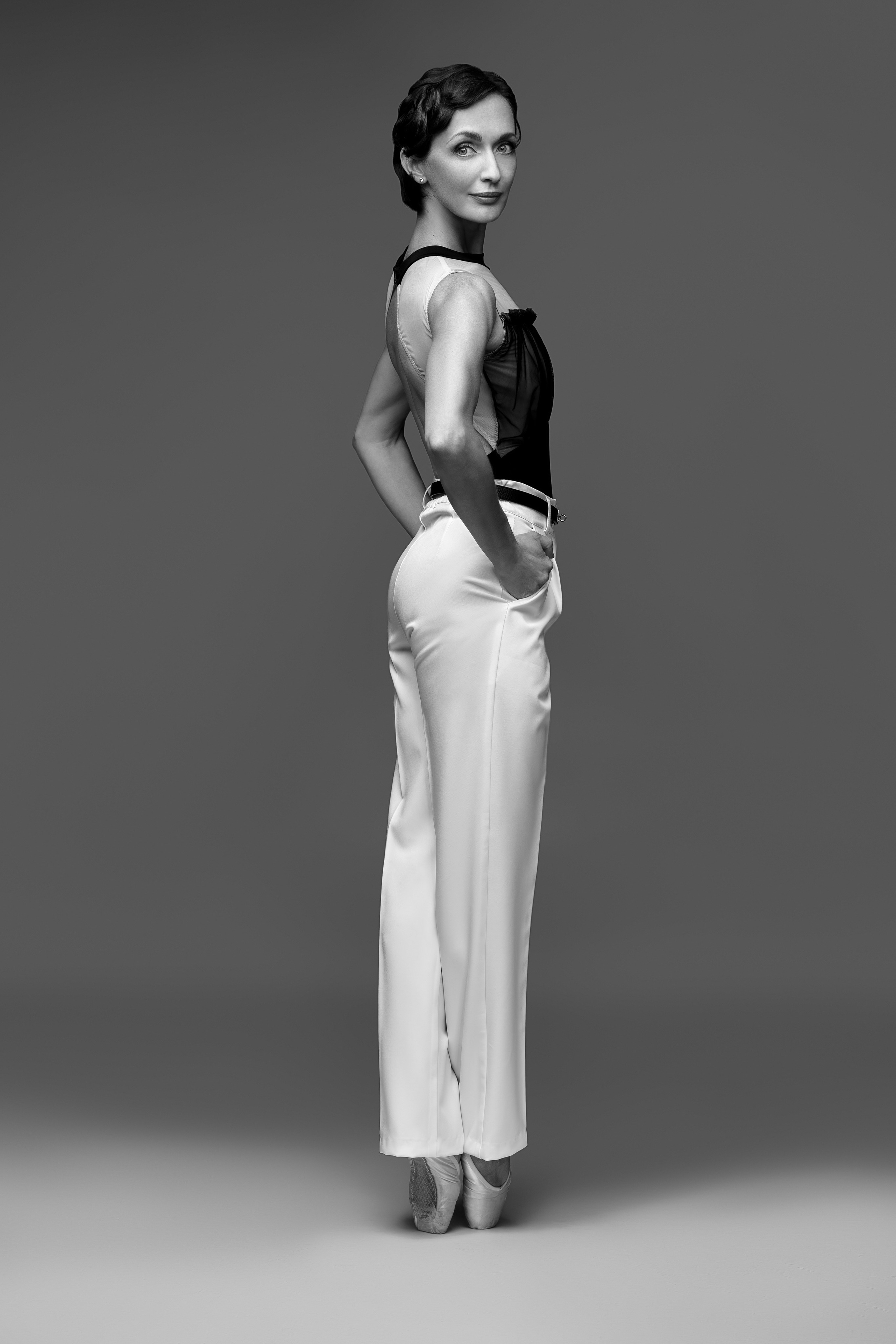 Портретная фотосессия в стиле «Минимализм»: балет и спорт. Виктория Беник