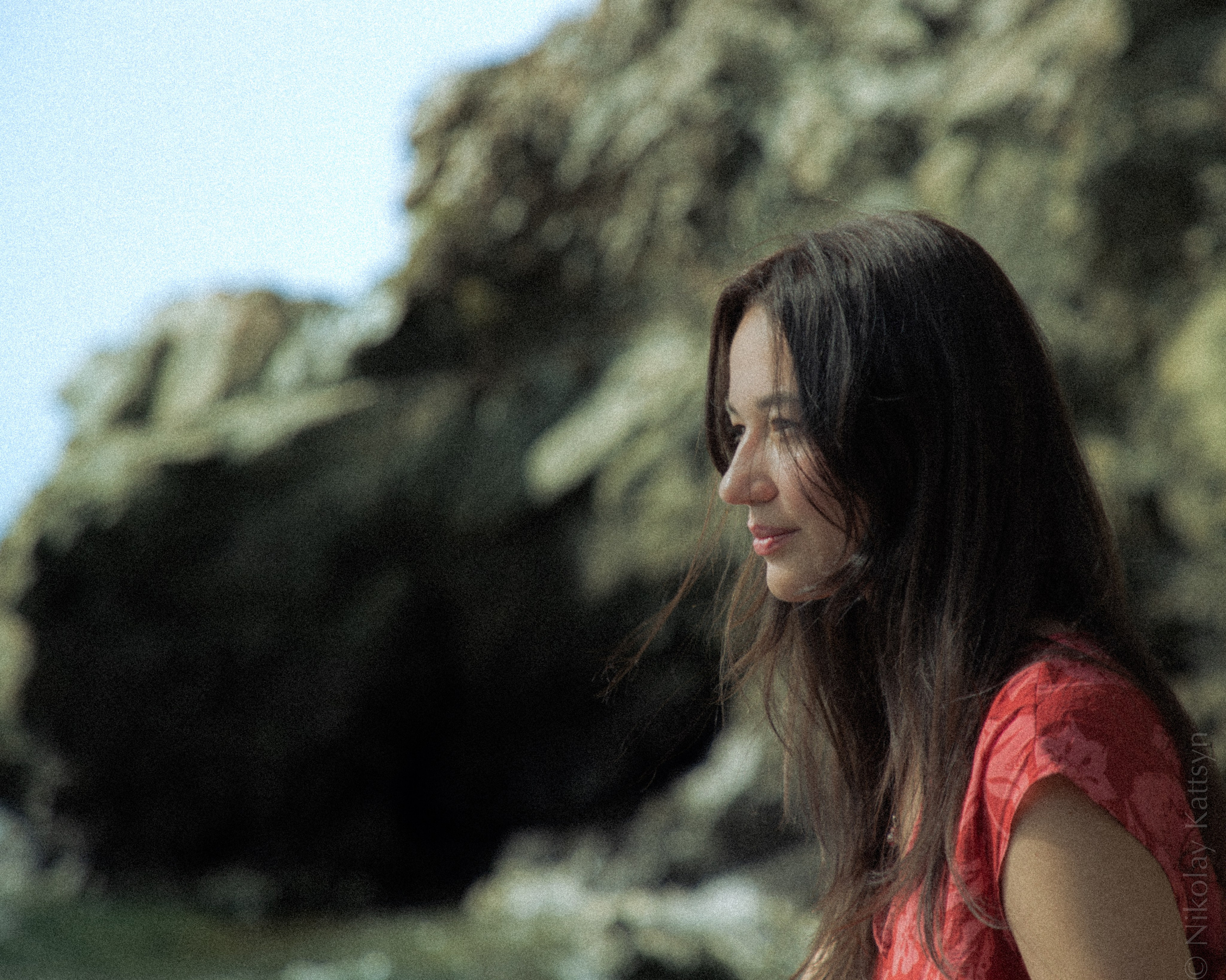 Красное платье и Эгейское море. Фотограф в Москве портреты | репортажи | спорт