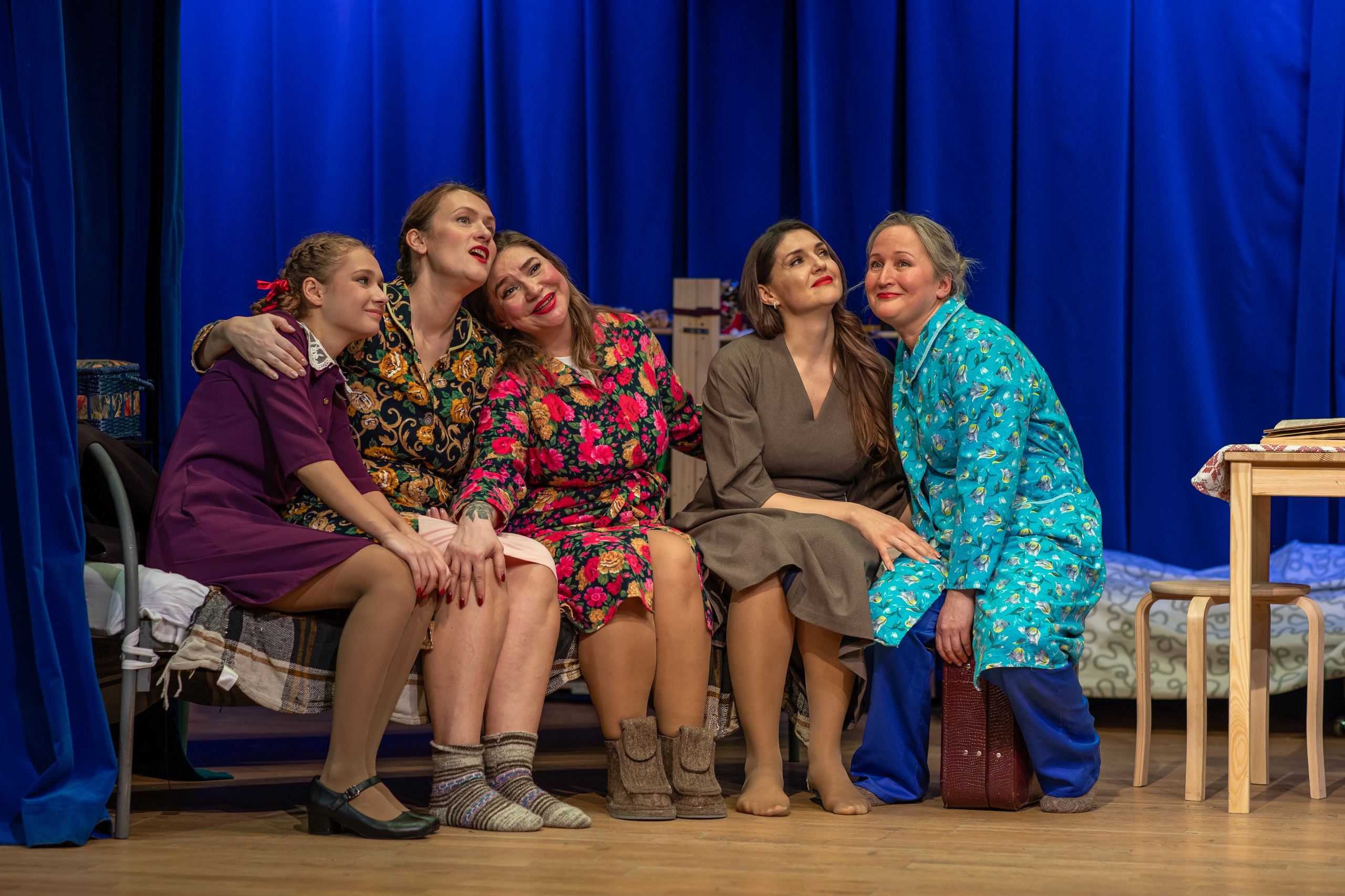 «Девчата», спектакль театральной студии «Дом». Фотограф Сергей Ловкий