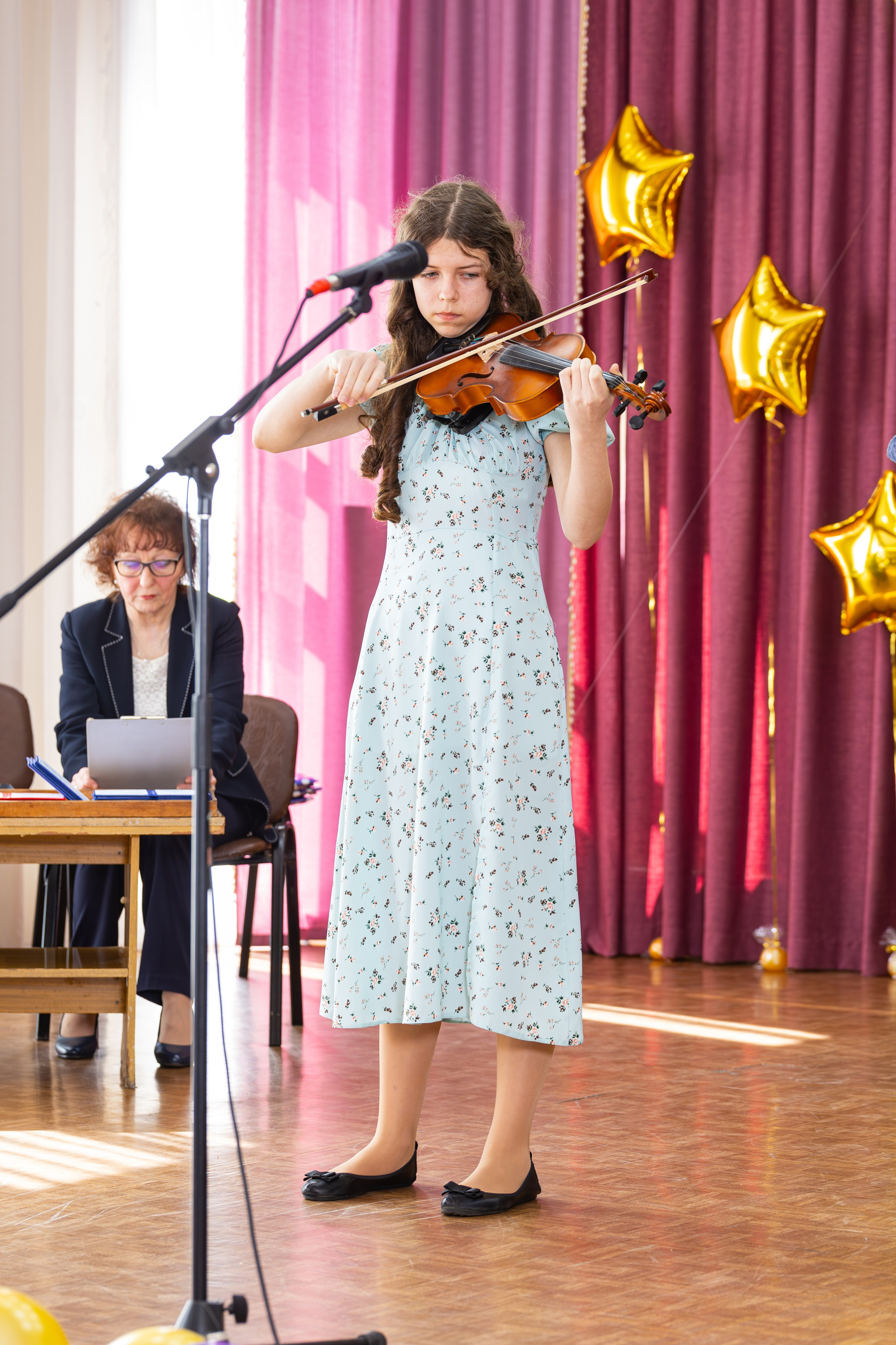 Выпускной музыкальная школа № 8. Фотограф Александр Поздняков  Новосибирск