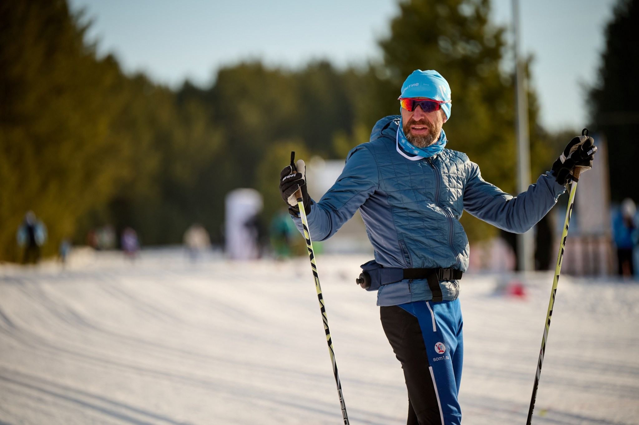 Лыжня России 2025. Мезенцев Евгений фотограф