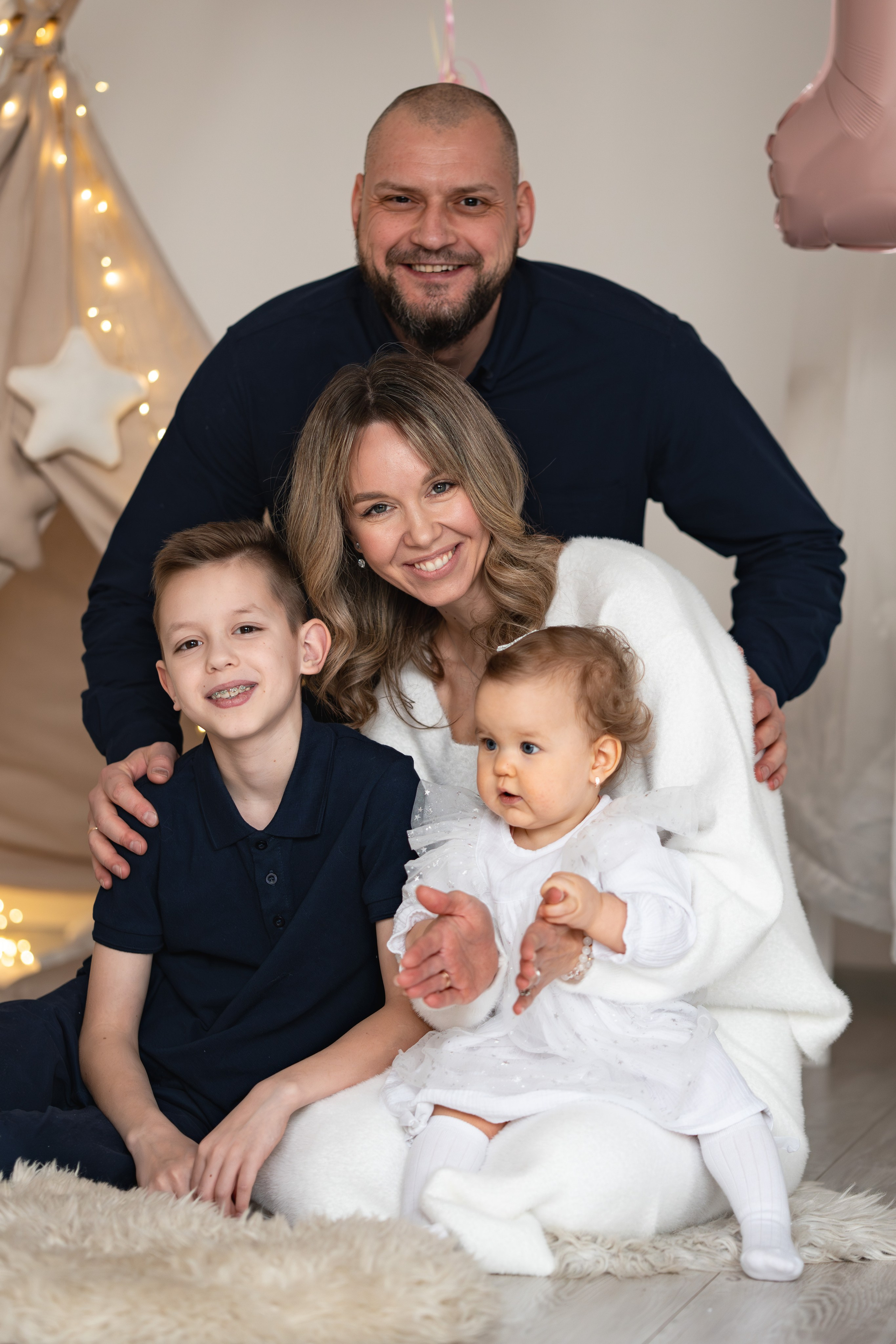 Годик прекрасной малышки Марики. Семейный и портретный фотограф в Санкт-Петербурге Татьяна Гримоть