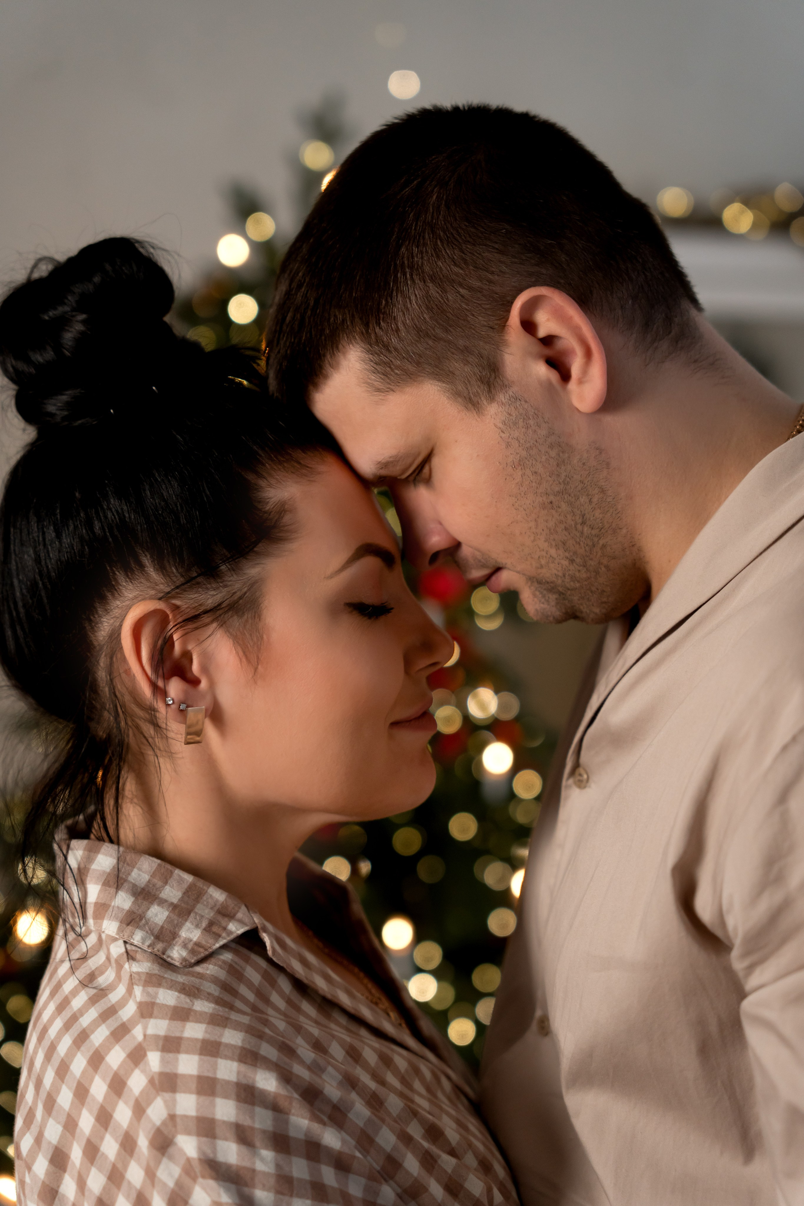 Теплая новогодняя семейная фотосессия. Фотограф в Красноярске. Юлия Чаушанская