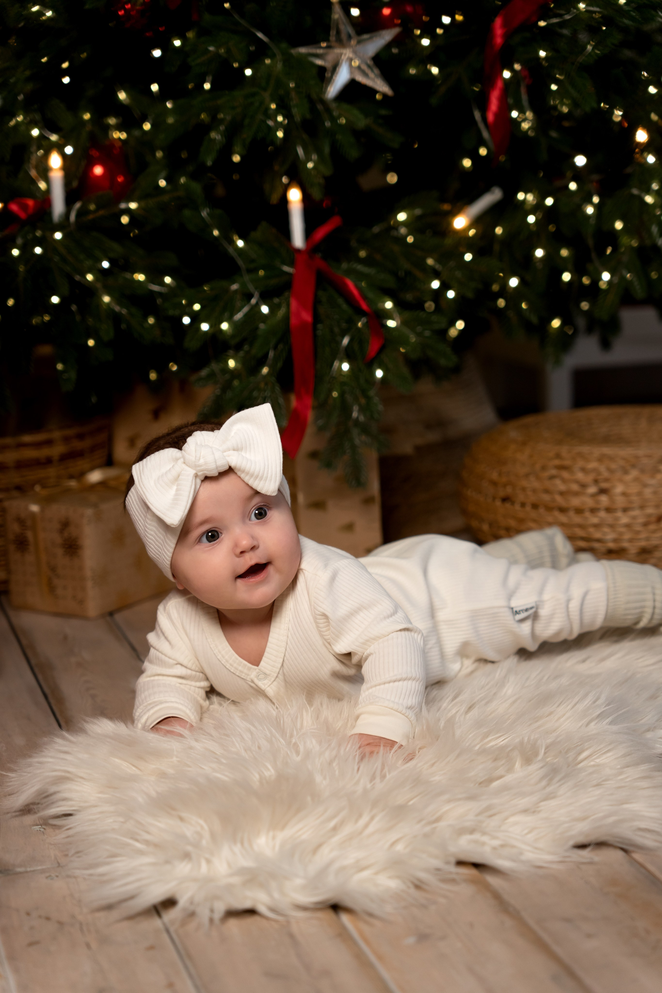 Теплая новогодняя семейная фотосессия. Фотограф в Красноярске. Юлия Чаушанская