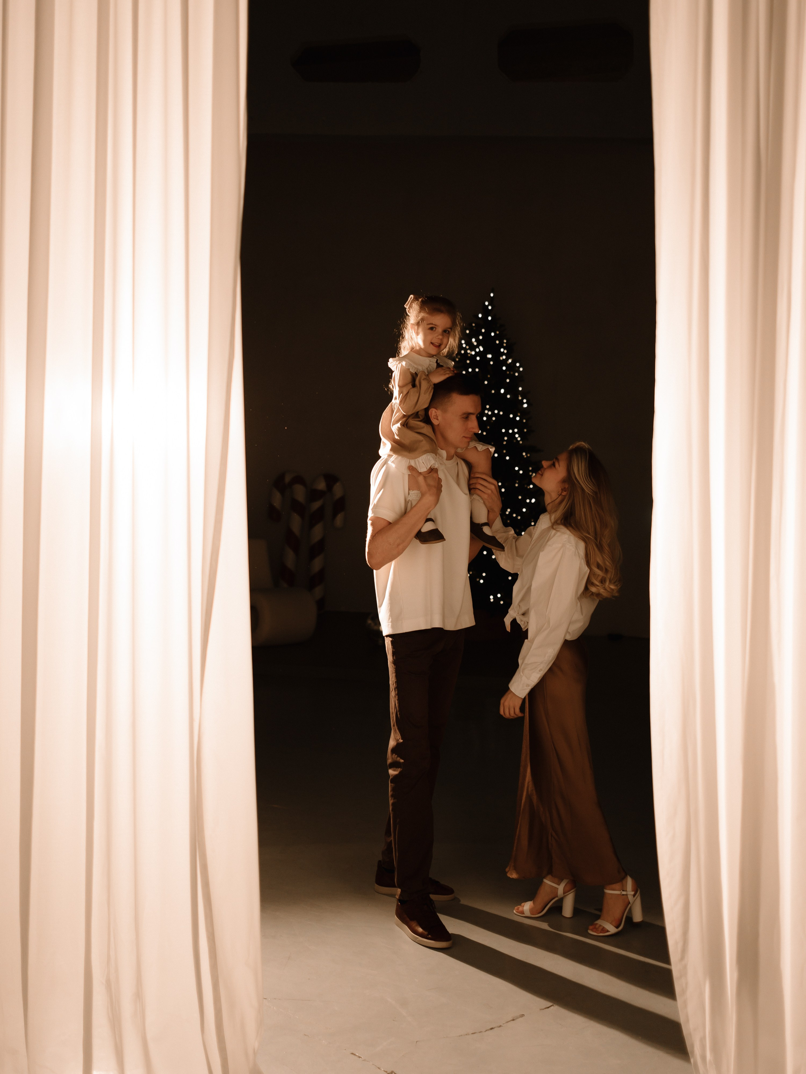 Новогодняя в «Line». Семейный фотограф в Краснодаре Храмова Анна