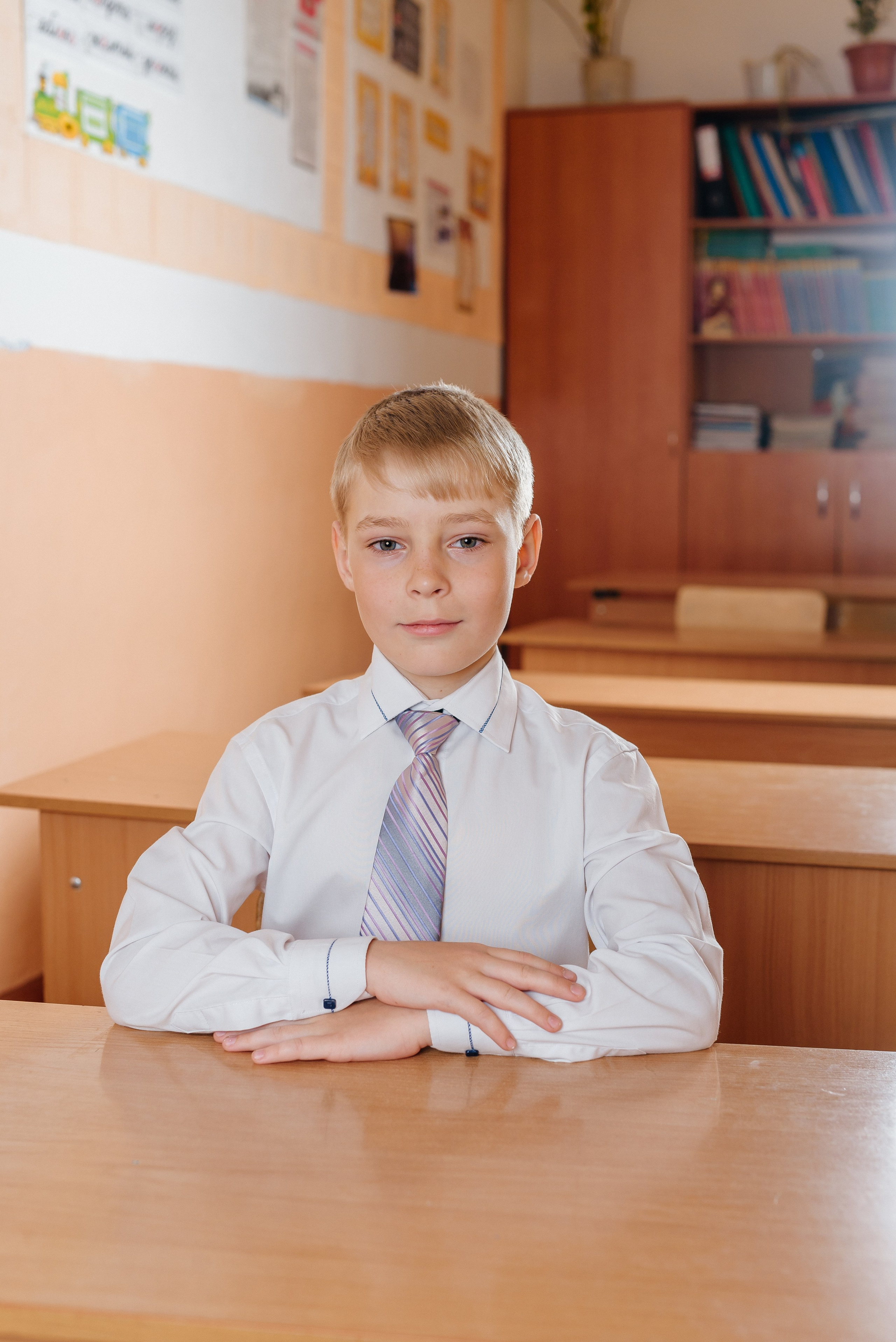 Портреты за партой. Семейный фотограф в Барнауле