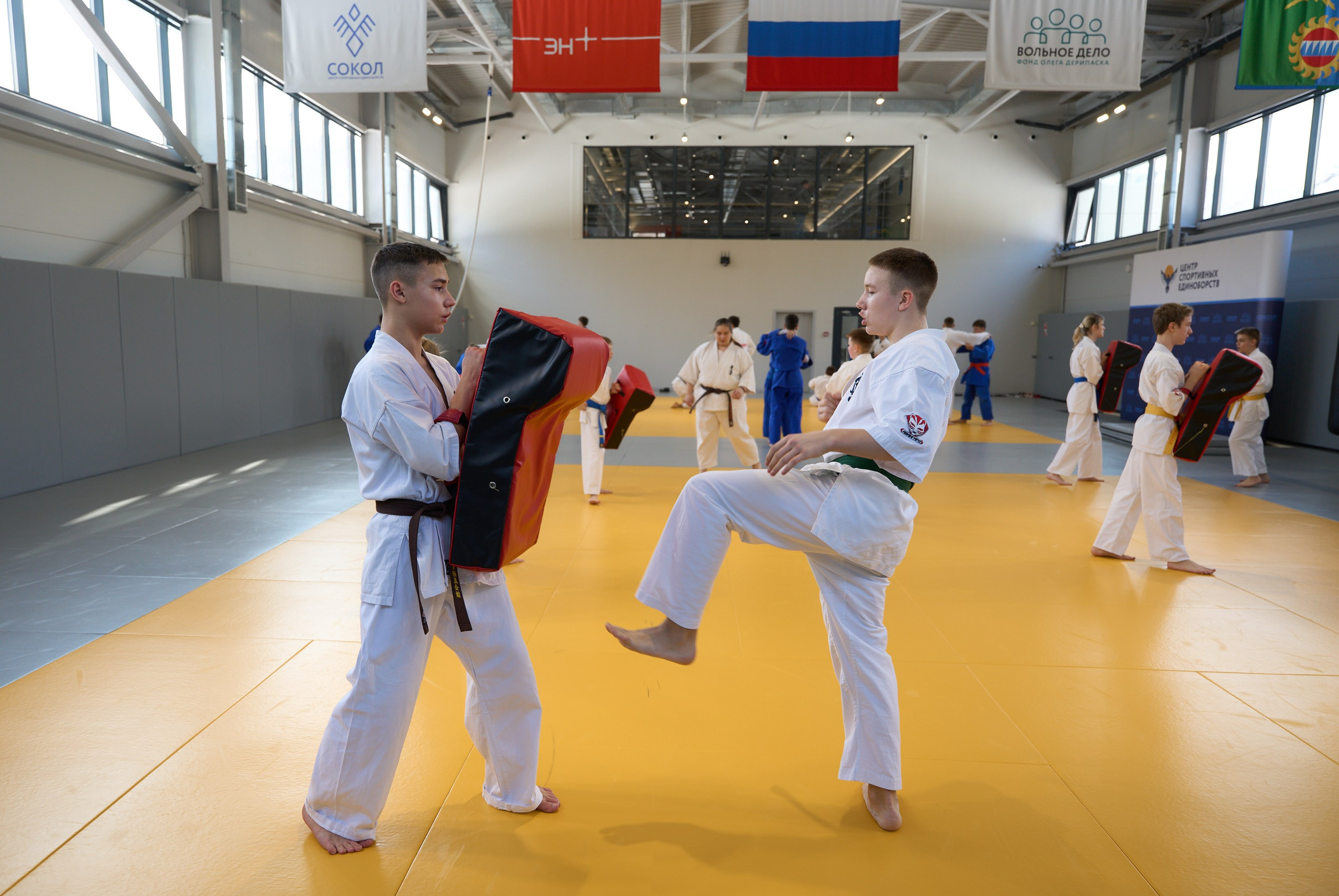 Открытие центров спортивных единоборств «Сокол» Красноярск/Дивногорск. Александр Сазонов Красноярск